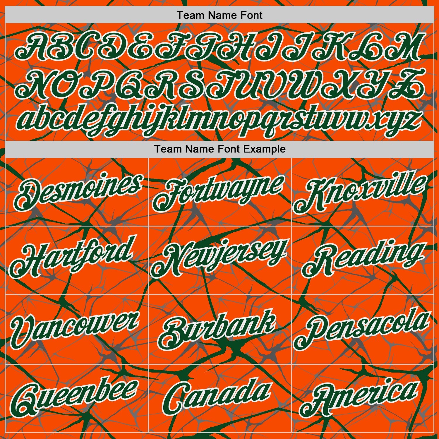 Custom Orange Green Gray-White Abstract Network Crackle Performance T-Shirt
