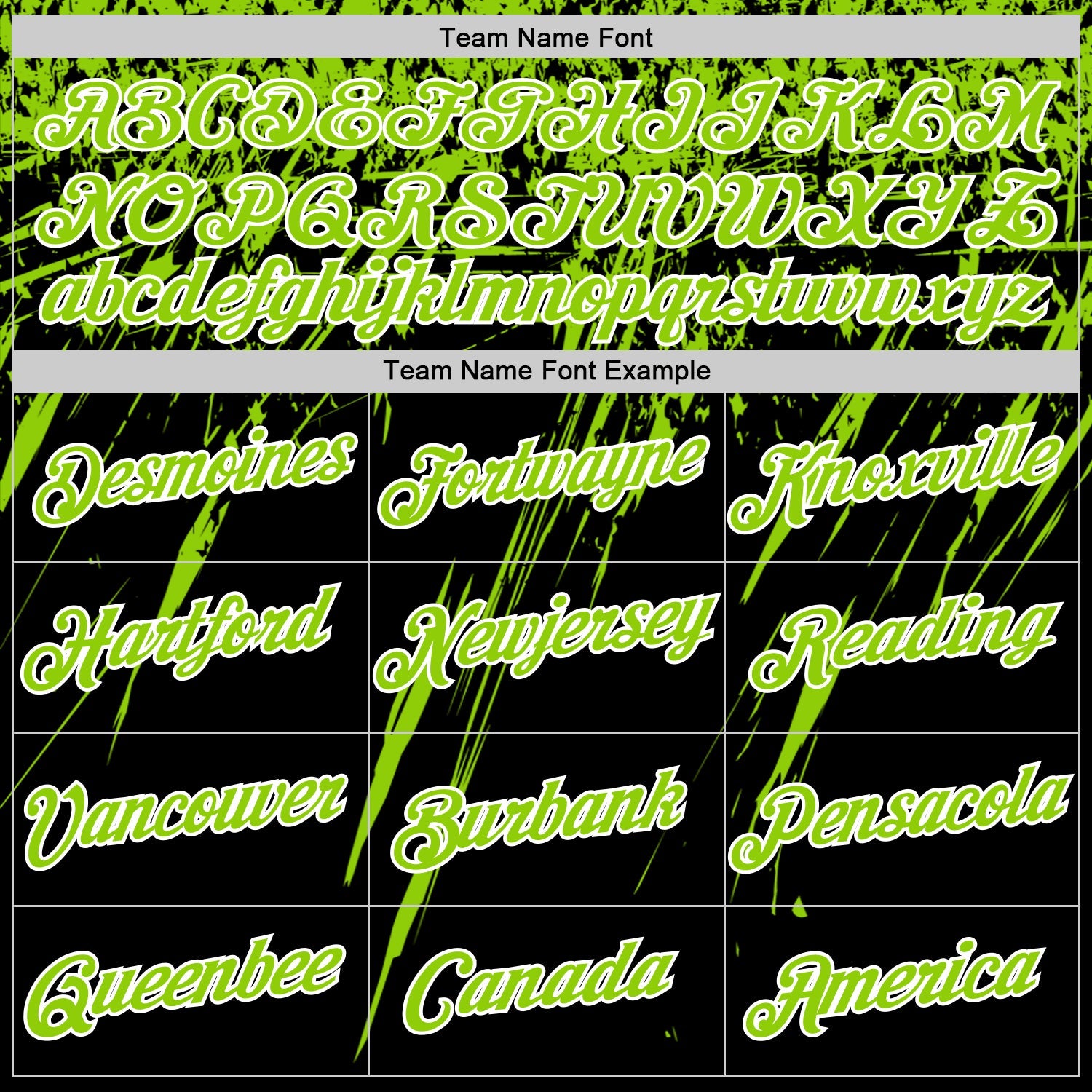 Custom Black Neon Green-White Distressed Scratch Brush Stroke Performance T-Shirt