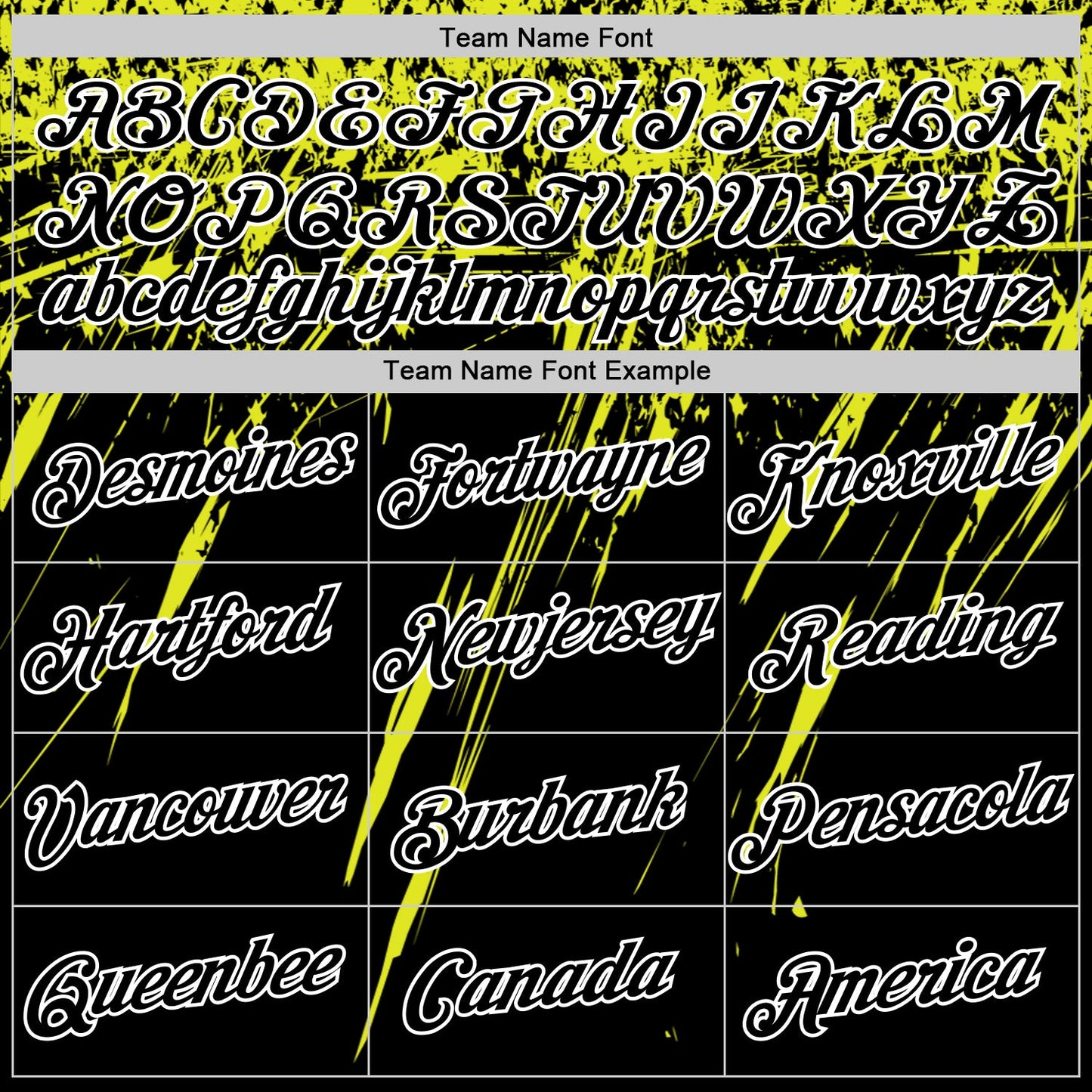 Custom Black Neon Yellow-White Distressed Scratch Brush Stroke Performance T-Shirt