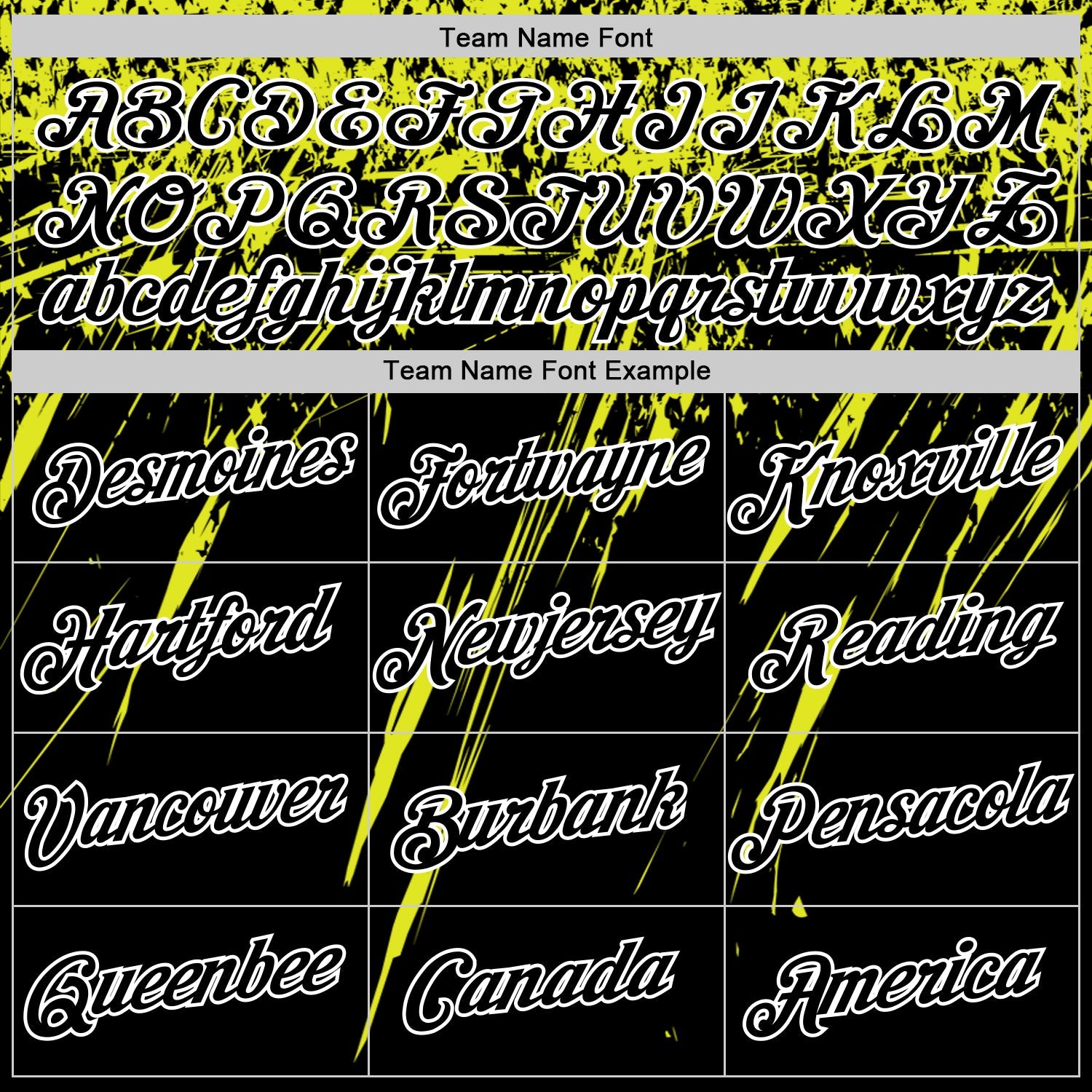 Custom Black Neon Yellow-White Distressed Scratch Brush Stroke Performance T-Shirt