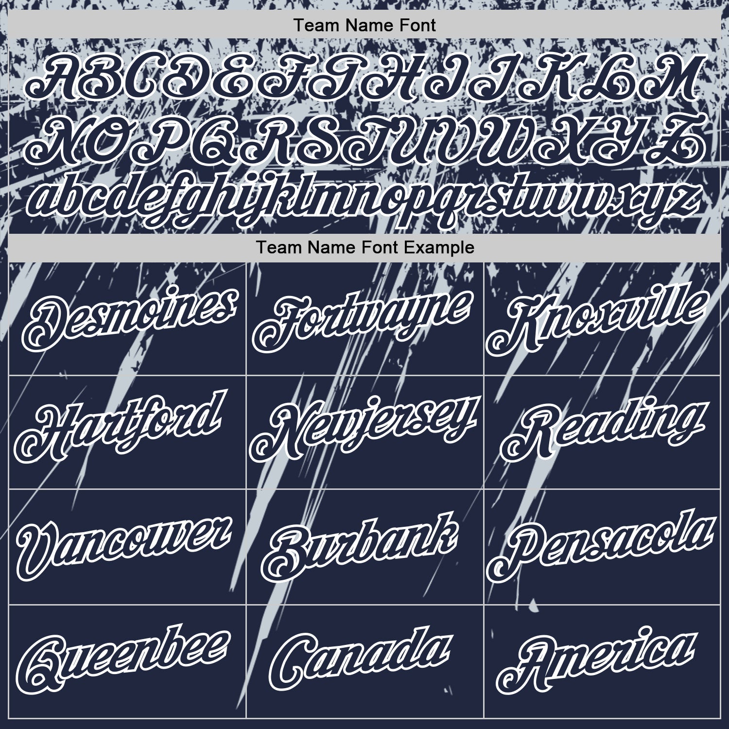 Custom Navy Silver-White Distressed Scratch Brush Stroke Performance T-Shirt
