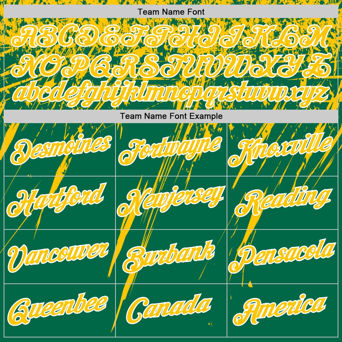 Custom Kelly Green Yellow-White Distressed Scratch Brush Stroke Performance T-Shirt