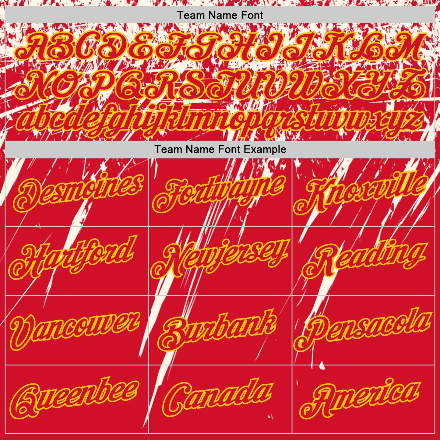 Custom Red Cream-Yellow Distressed Scratch Brush Stroke Performance T-Shirt