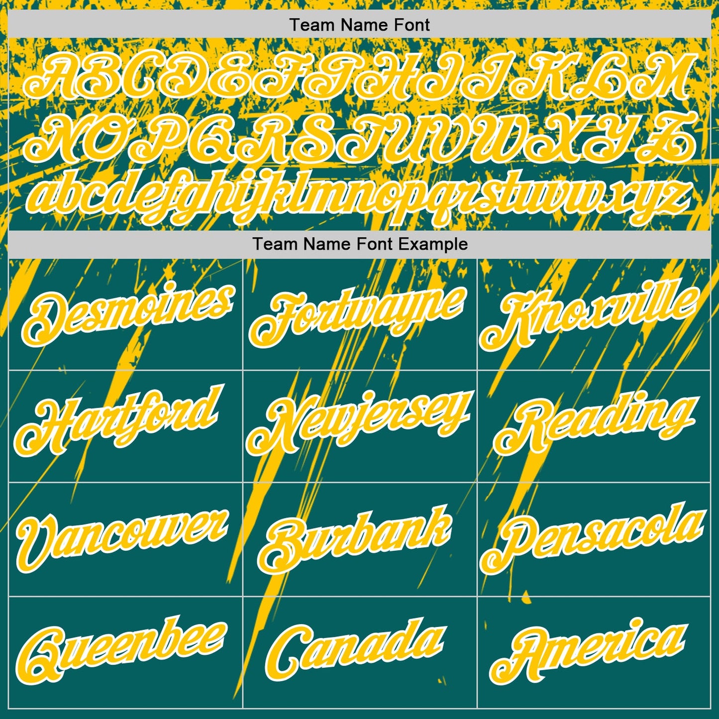 Custom Teal Yellow-White Distressed Scratch Brush Stroke Performance T-Shirt