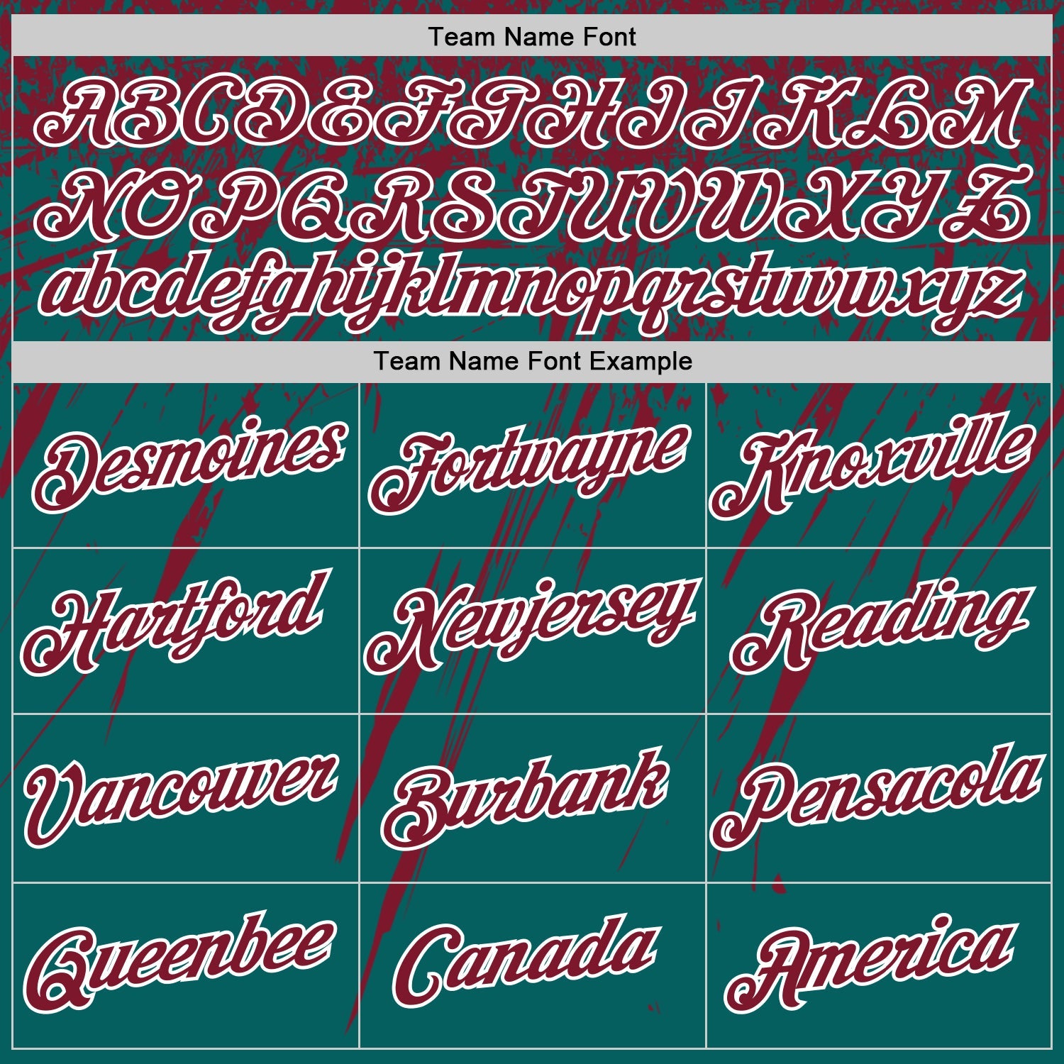 Custom Teal Crimson-White Distressed Scratch Brush Stroke Performance T-Shirt