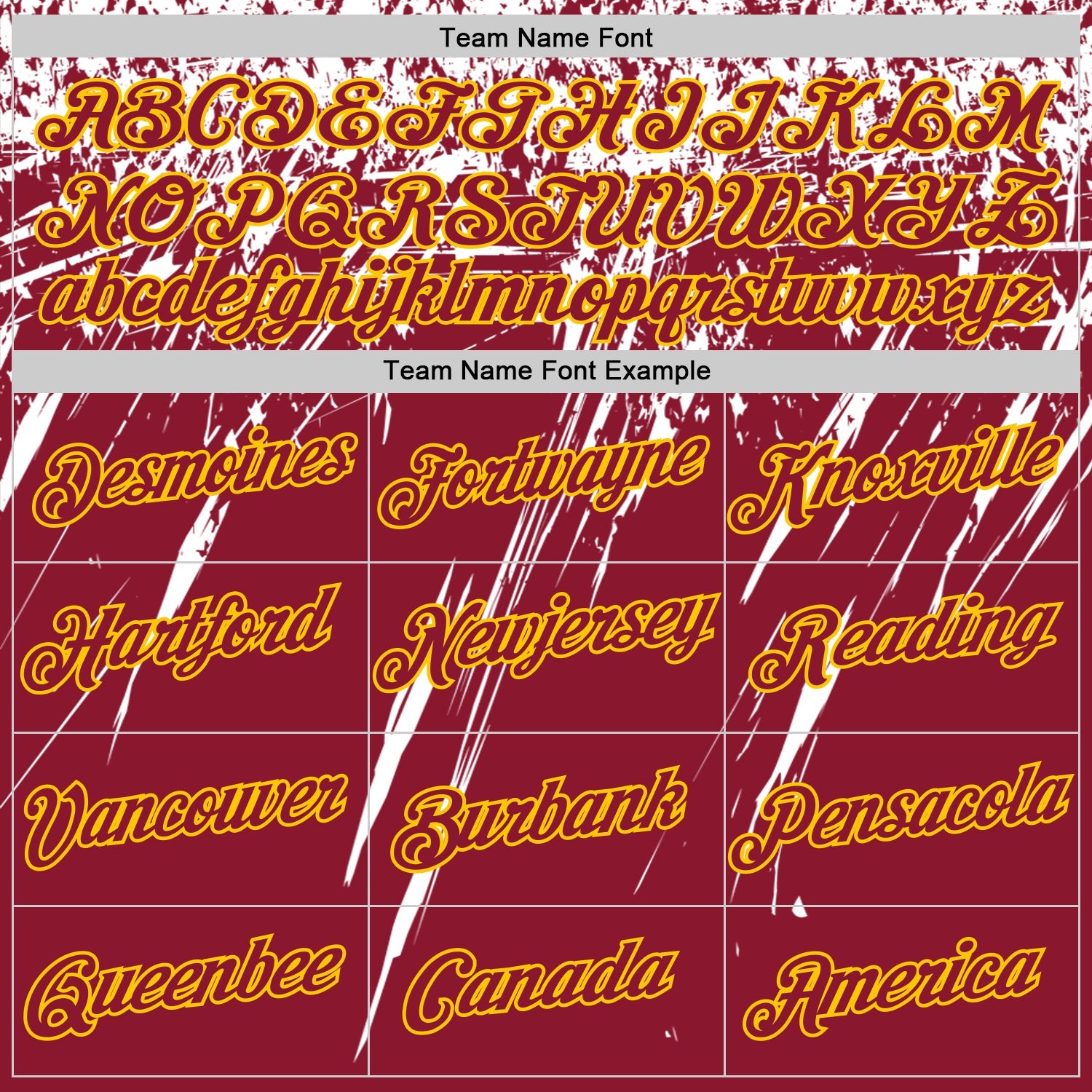 Custom Crimson White-Yellow Distressed Scratch Brush Stroke Performance T-Shirt