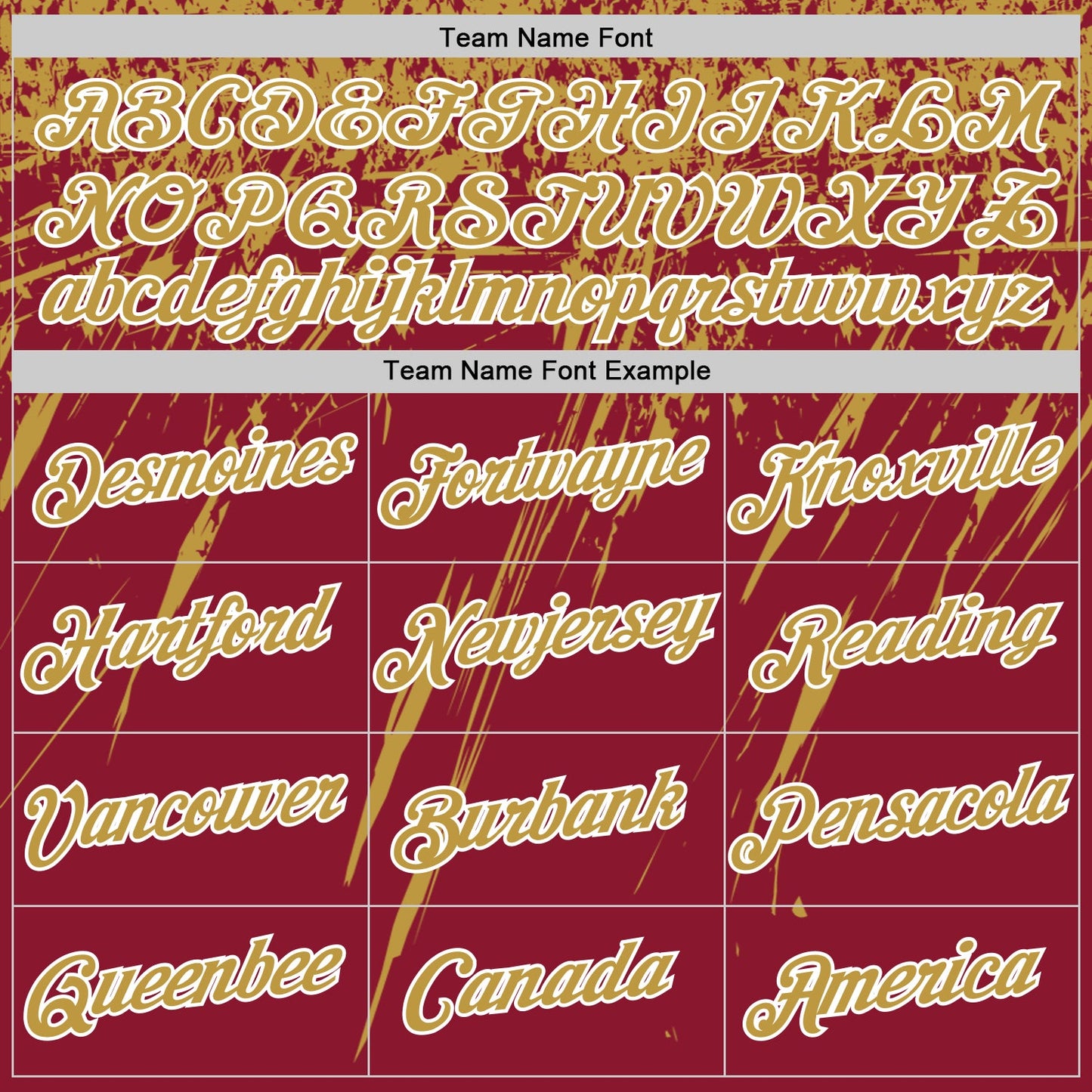 Custom Crimson Old Gold-White Distressed Scratch Brush Stroke Performance T-Shirt