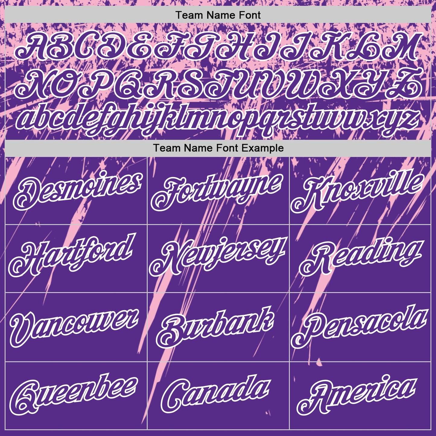 Custom Purple Light Pink-White Distressed Scratch Brush Stroke Performance T-Shirt