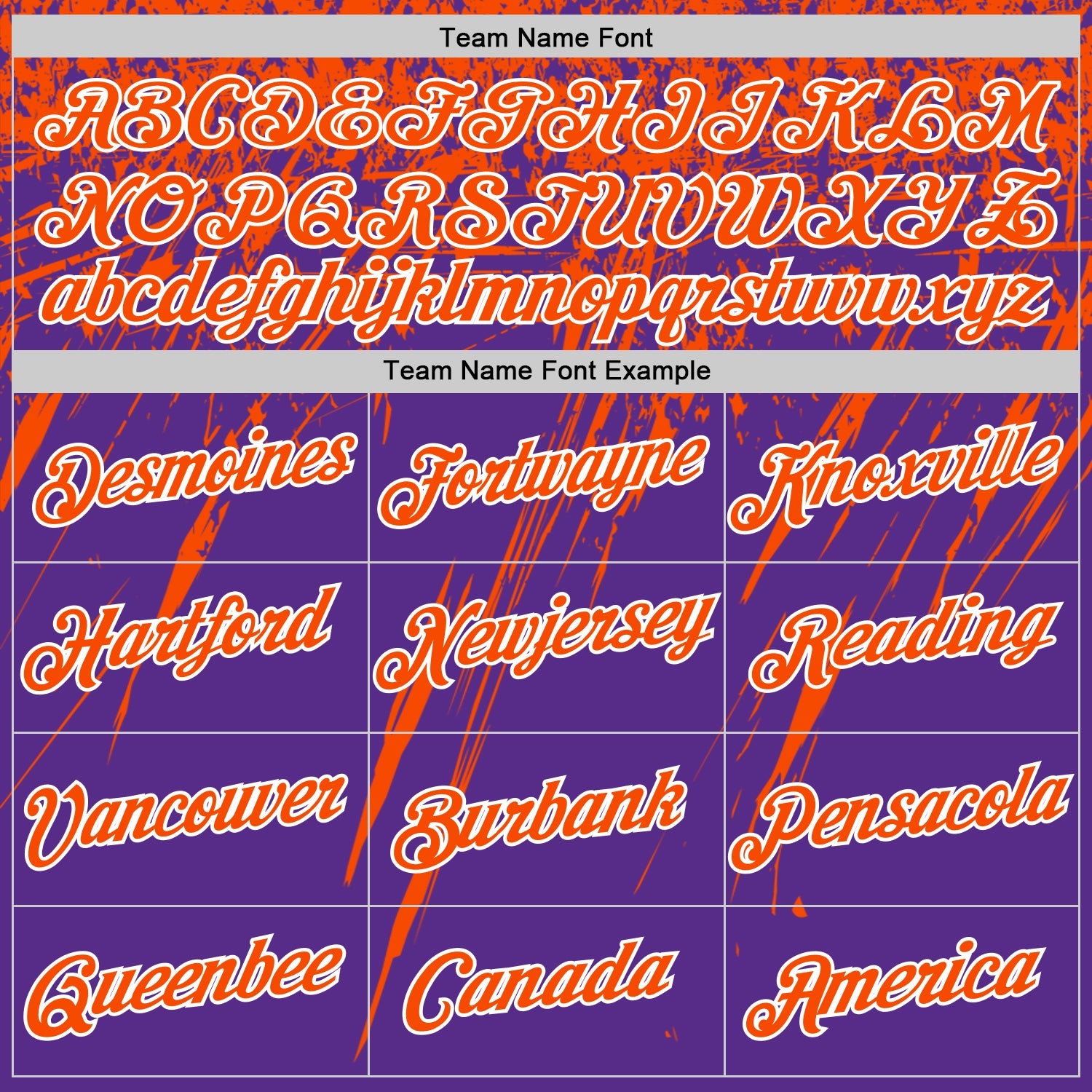 Custom Purple Orange-White Distressed Scratch Brush Stroke Performance T-Shirt
