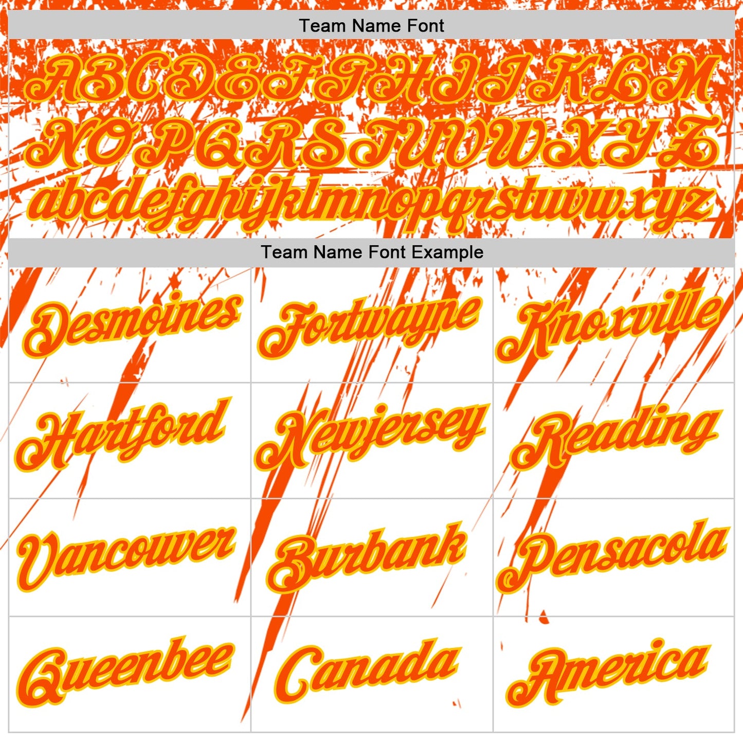 Custom White Orange-Yellow Distressed Scratch Brush Stroke Performance T-Shirt