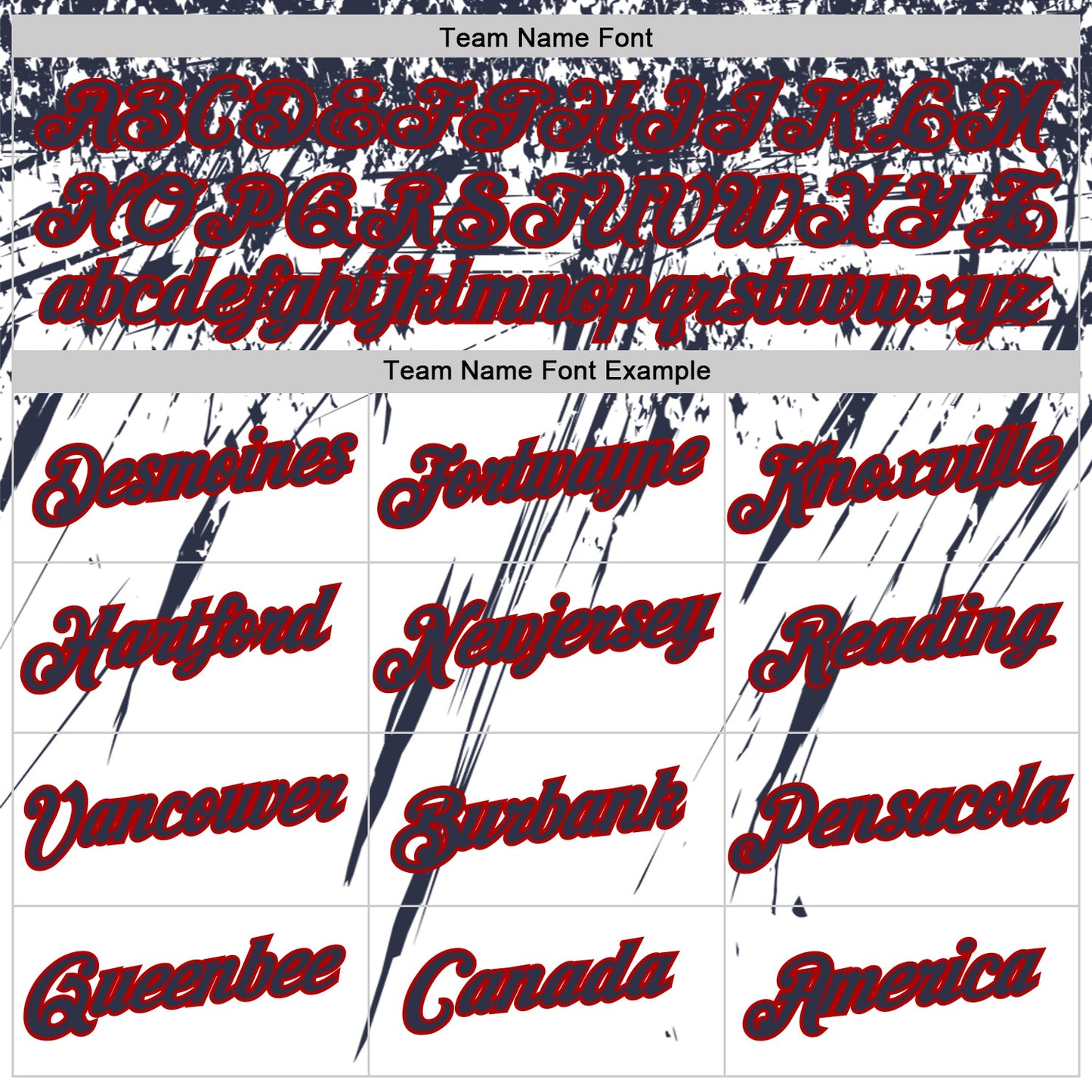 Custom White Navy-Red Distressed Scratch Brush Stroke Performance T-Shirt