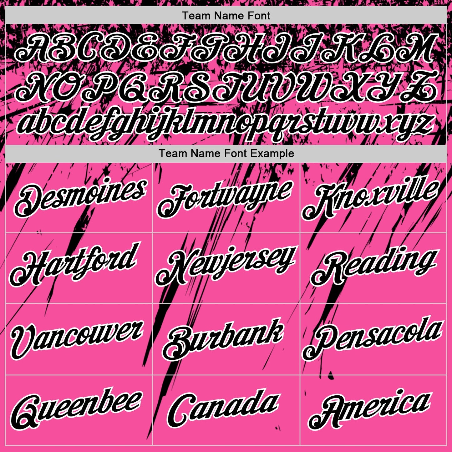 Custom Pink Black-White Distressed Scratch Brush Stroke Performance T-Shirt