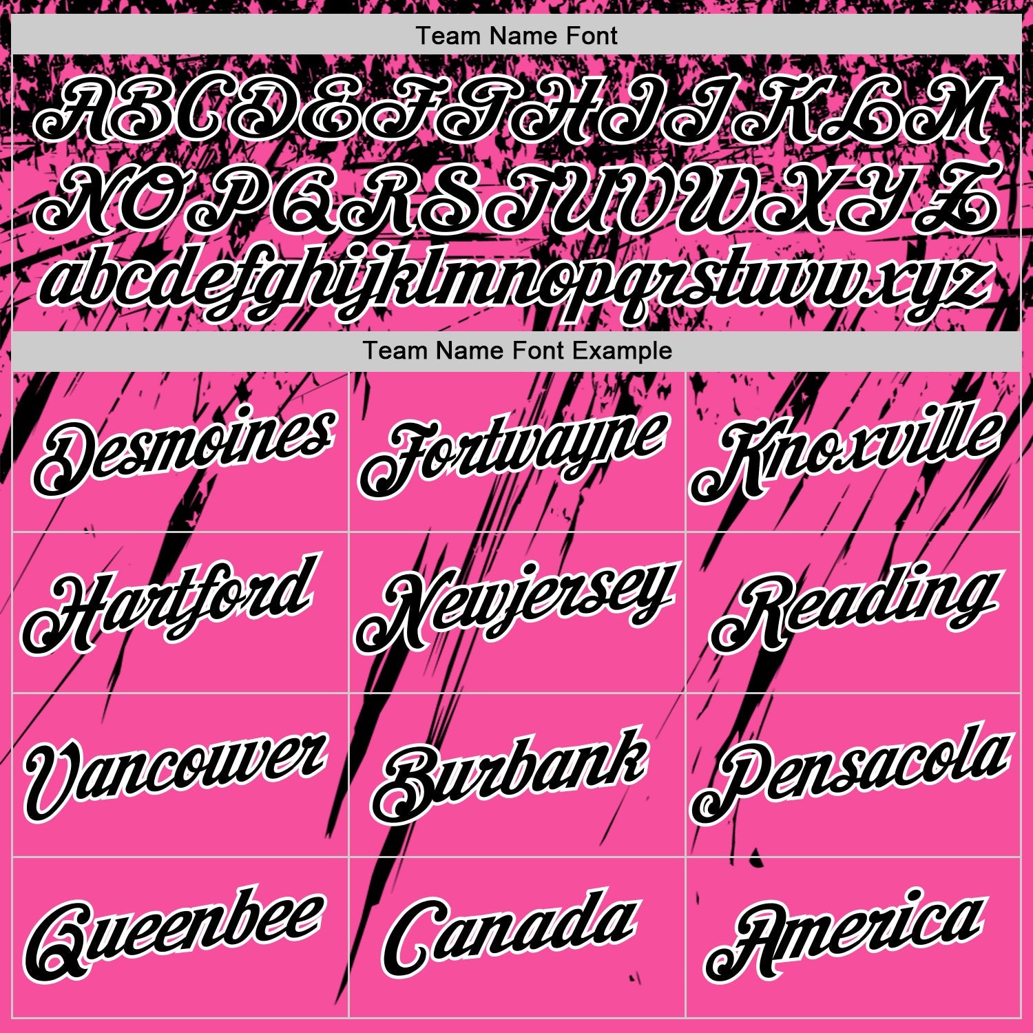 Custom Pink Black-White Distressed Scratch Brush Stroke Performance T-Shirt