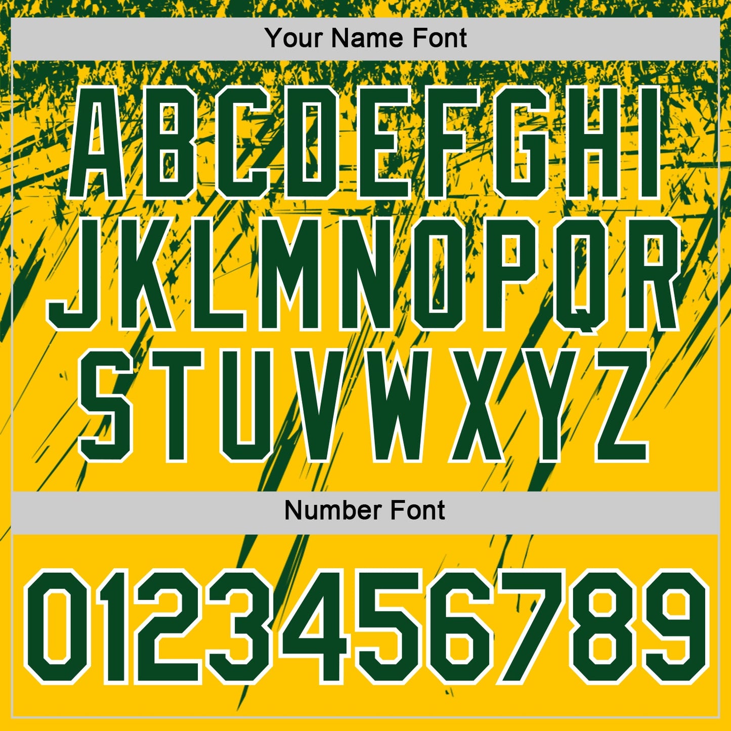 Custom Yellow Green-White Distressed Scratch Brush Stroke Performance T-Shirt