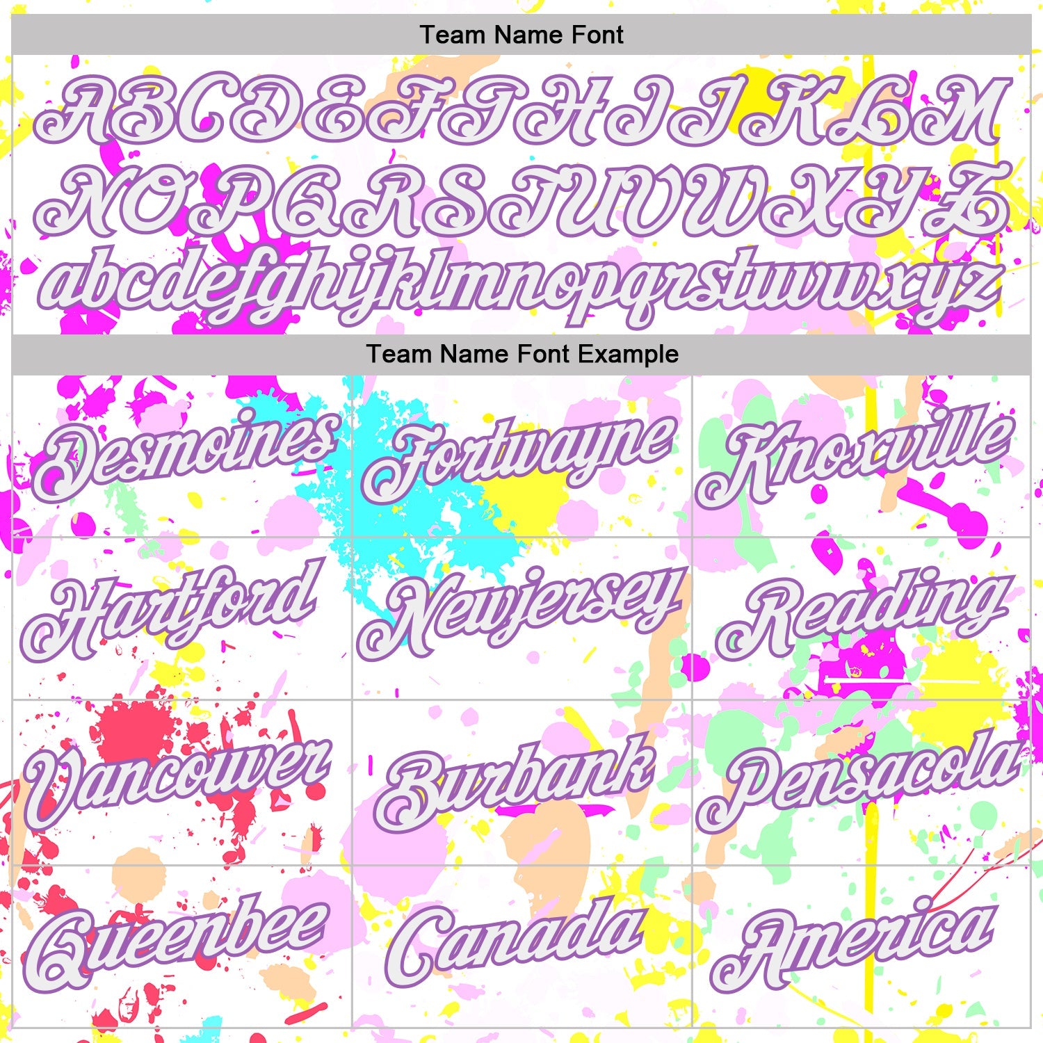 Custom Graffiti Pattern White-Medium Purple Vibrant Multicolor Paint Splatter Performance T-Shirt