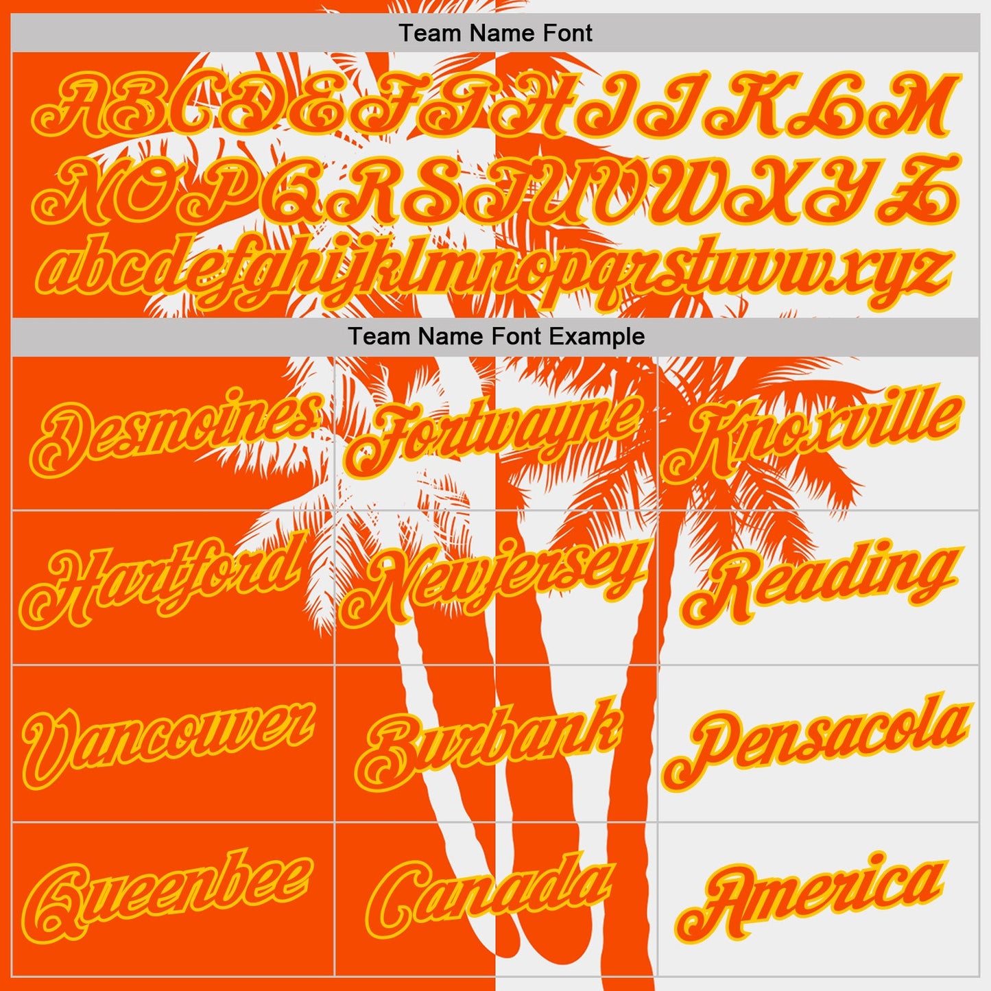 Custom White Orange-Yellow Hawaii Tropical Coastal Palm Trees Performance T-Shirt