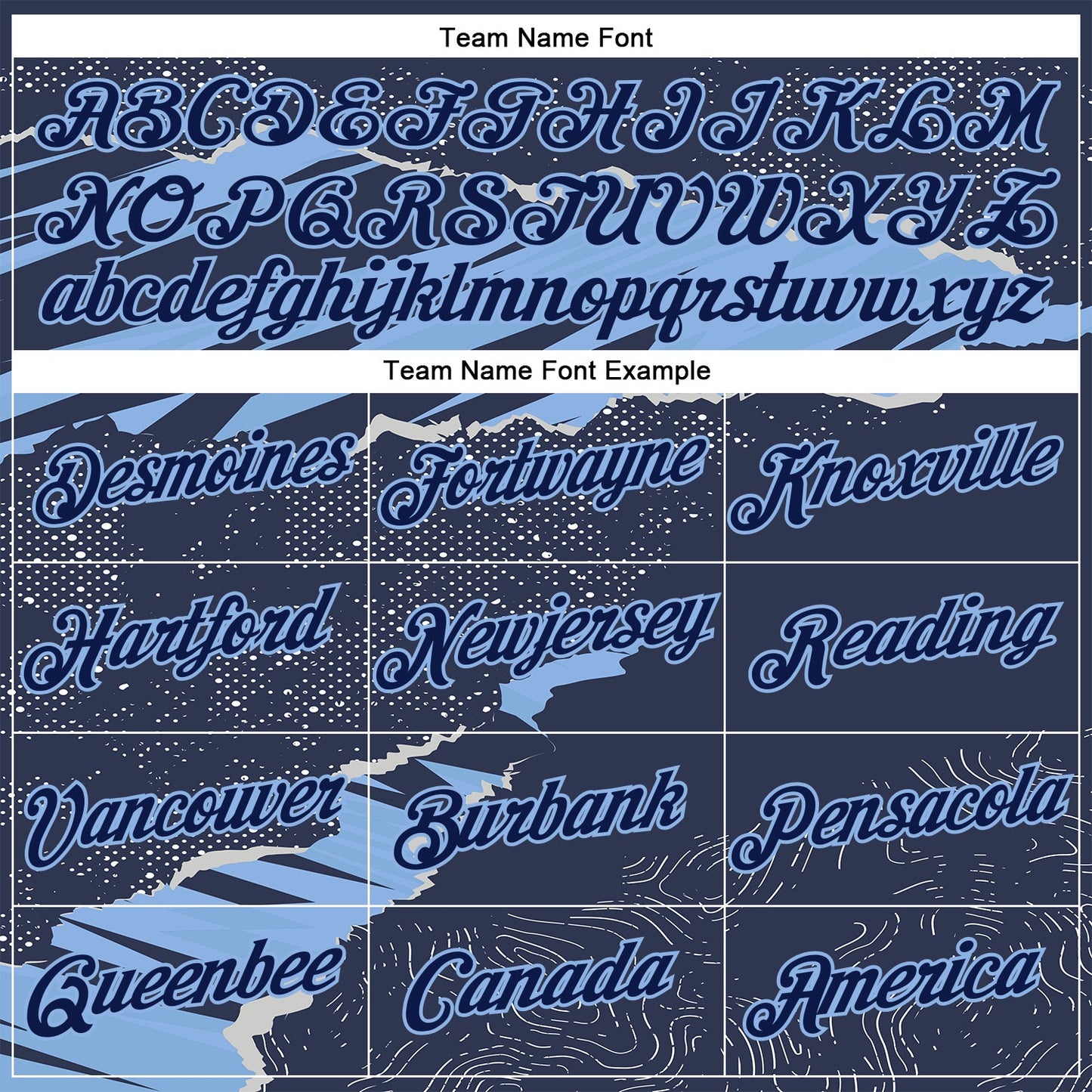 Custom Stitched Navy Light Blue 3D Pattern Design Torn Paper Style Sports Pullover Sweatshirt Hoodie