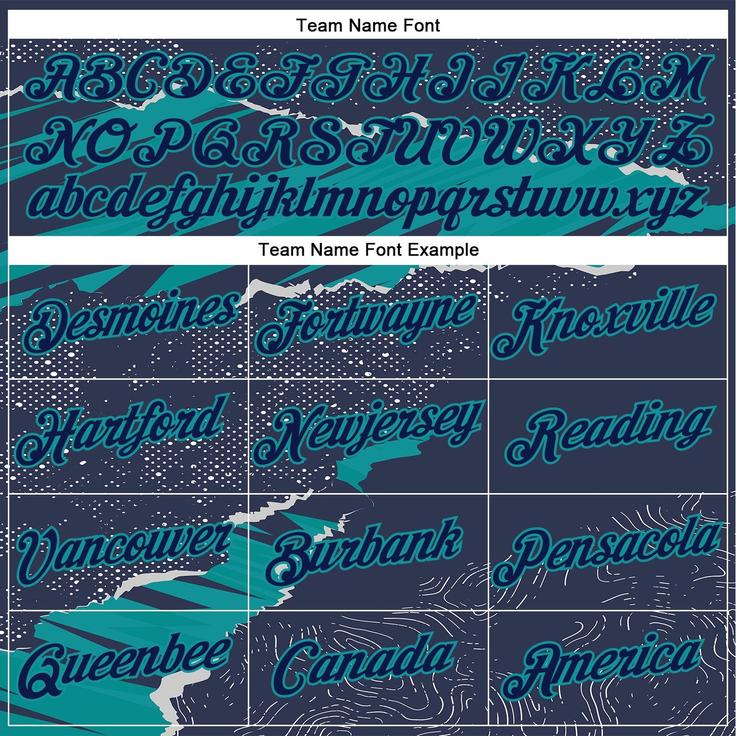 Custom Stitched Navy Teal 3D Pattern Design Torn Paper Style Sports Pullover Sweatshirt Hoodie