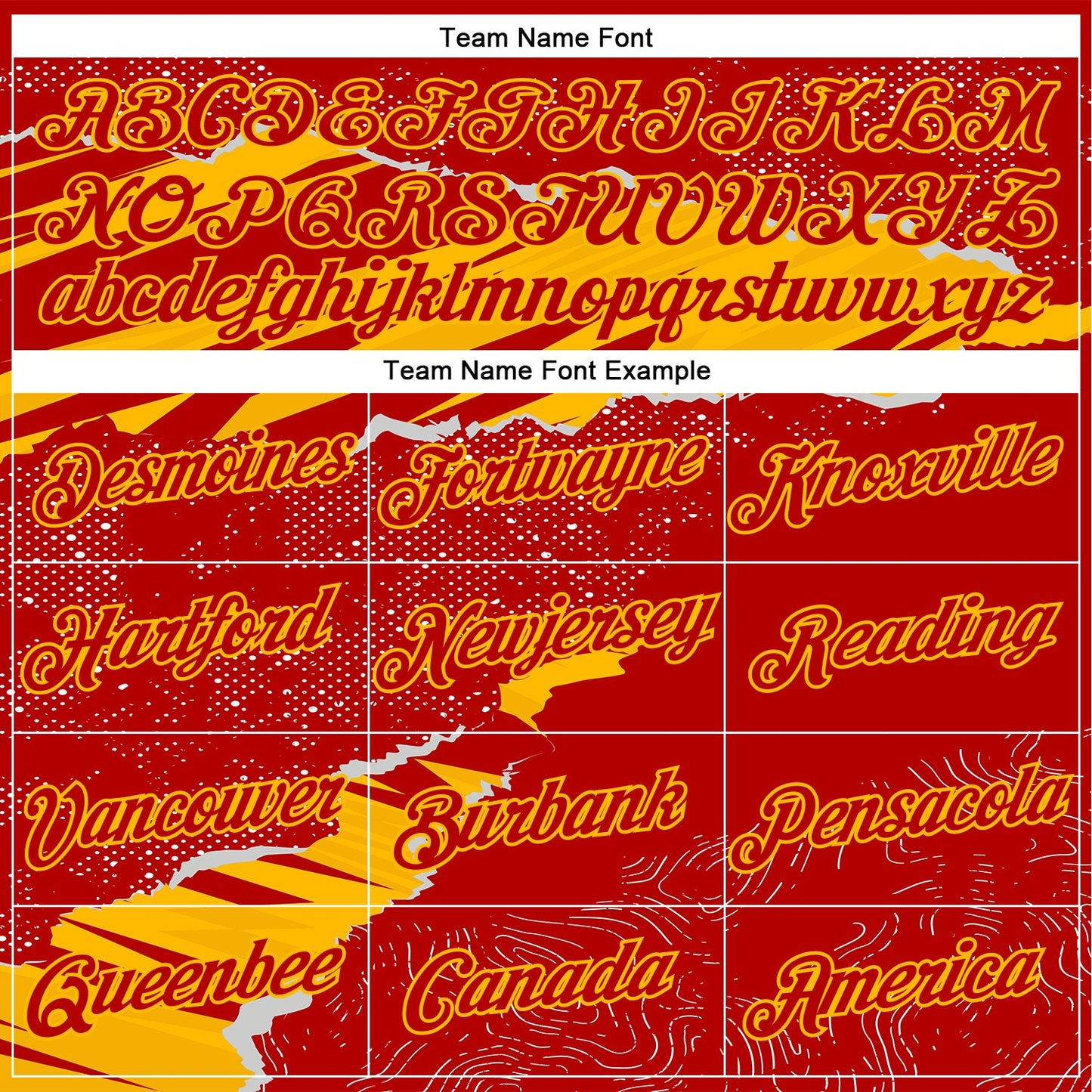 Custom Stitched Red Gold 3D Pattern Design Torn Paper Style Sports Pullover Sweatshirt Hoodie
