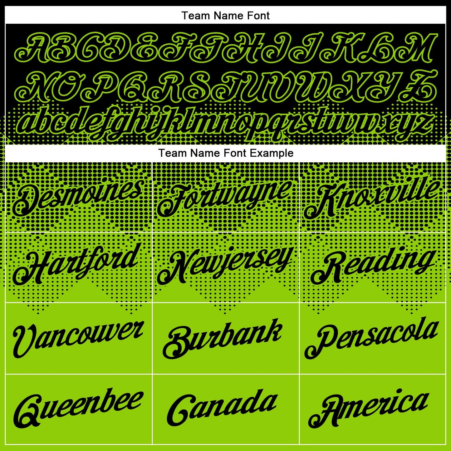 Custom Black Neon Green 3D Pattern Design Gradient Square Shapes Performance T-Shirt