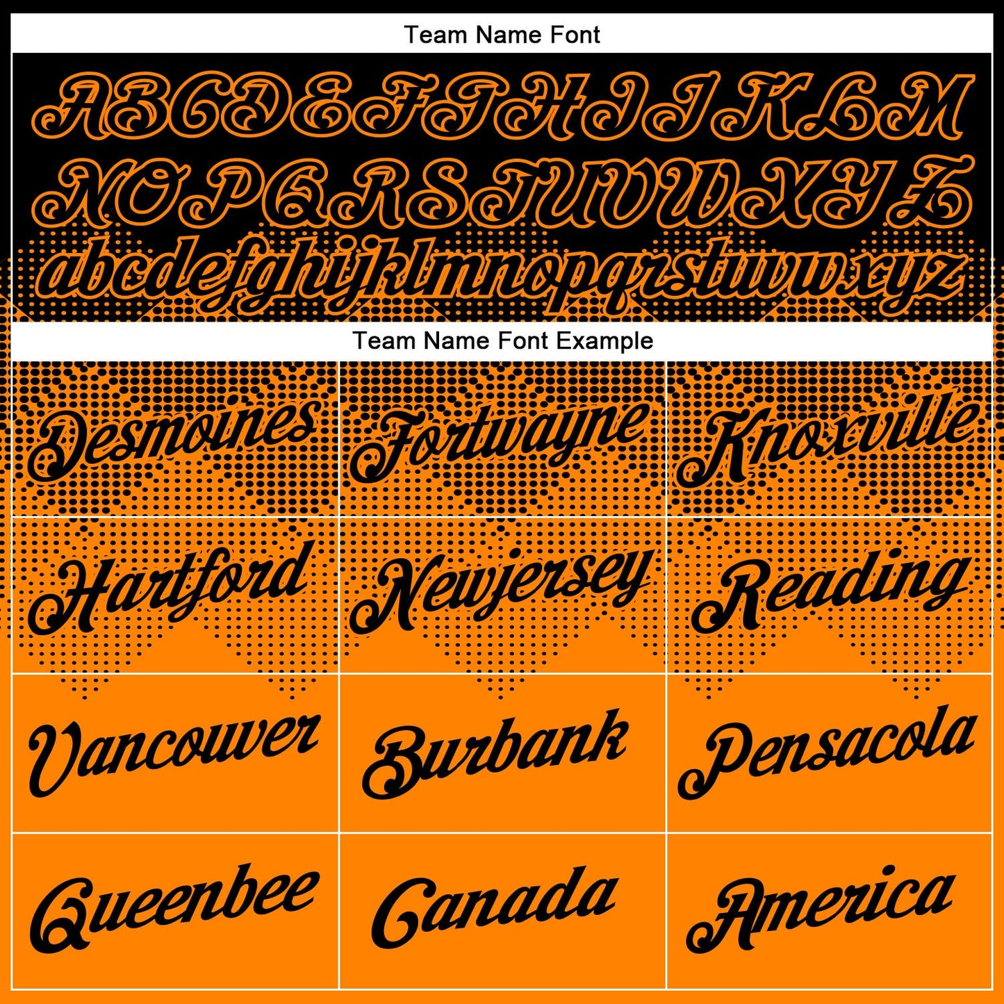 Custom Black Bay Orange 3D Pattern Design Gradient Square Shapes Performance T-Shirt