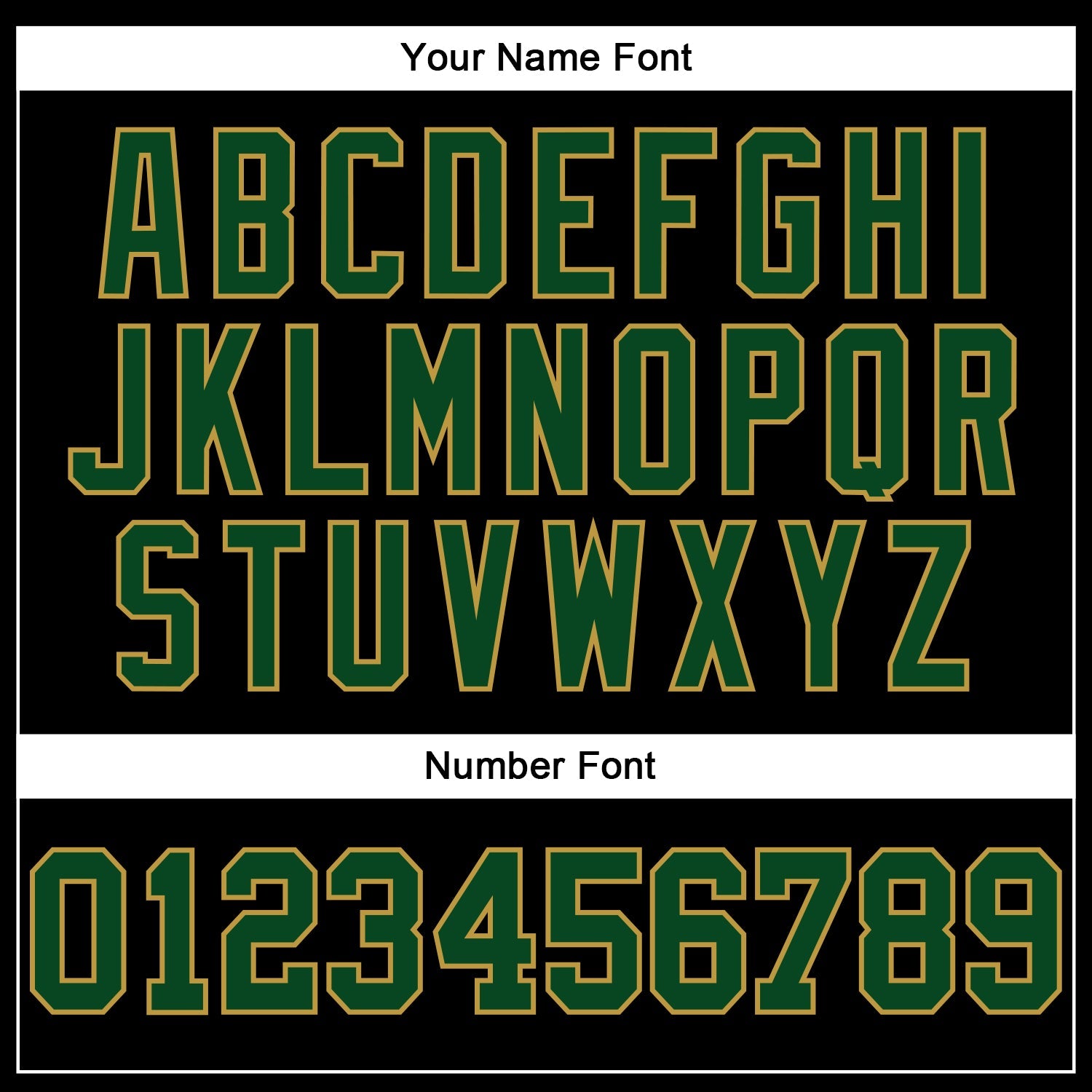 Custom Stitched Black Green-Old Gold 3D Pattern Design Gradient Square Shape Sports Pullover Sweatshirt Hoodie