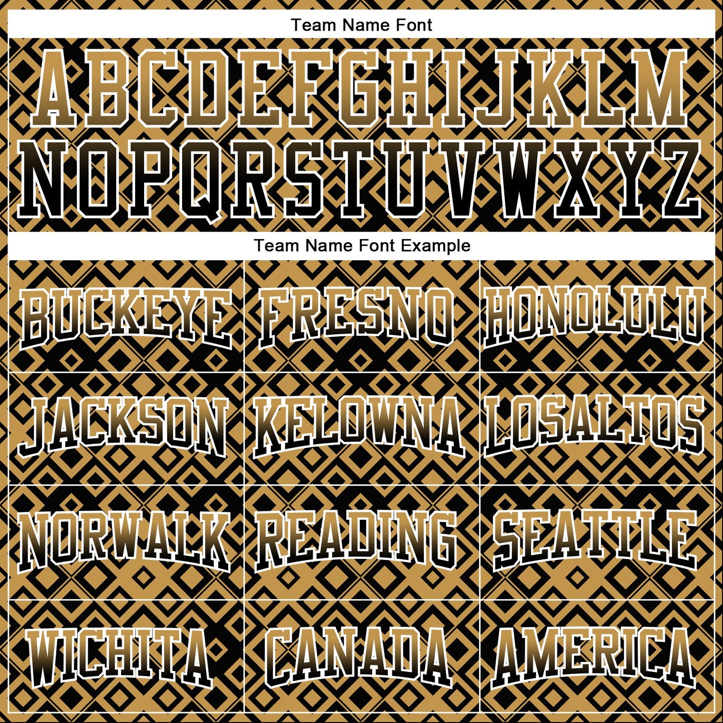 Custom Stitched Old Gold Black-White 3D Pattern Design Geometric Gradient Square Shapes Sports Pullover Sweatshirt Hoodie