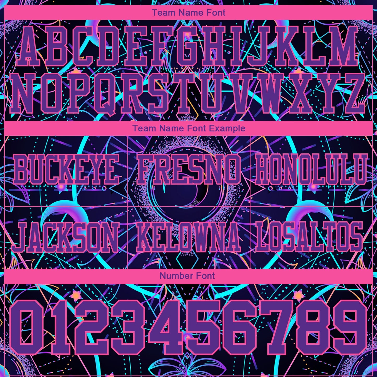 Custom Black Purple-Pink 3D Pattern Magic Mushrooms Over Sacred Geometry Psychedelic Hallucination Authentic Football Jersey
