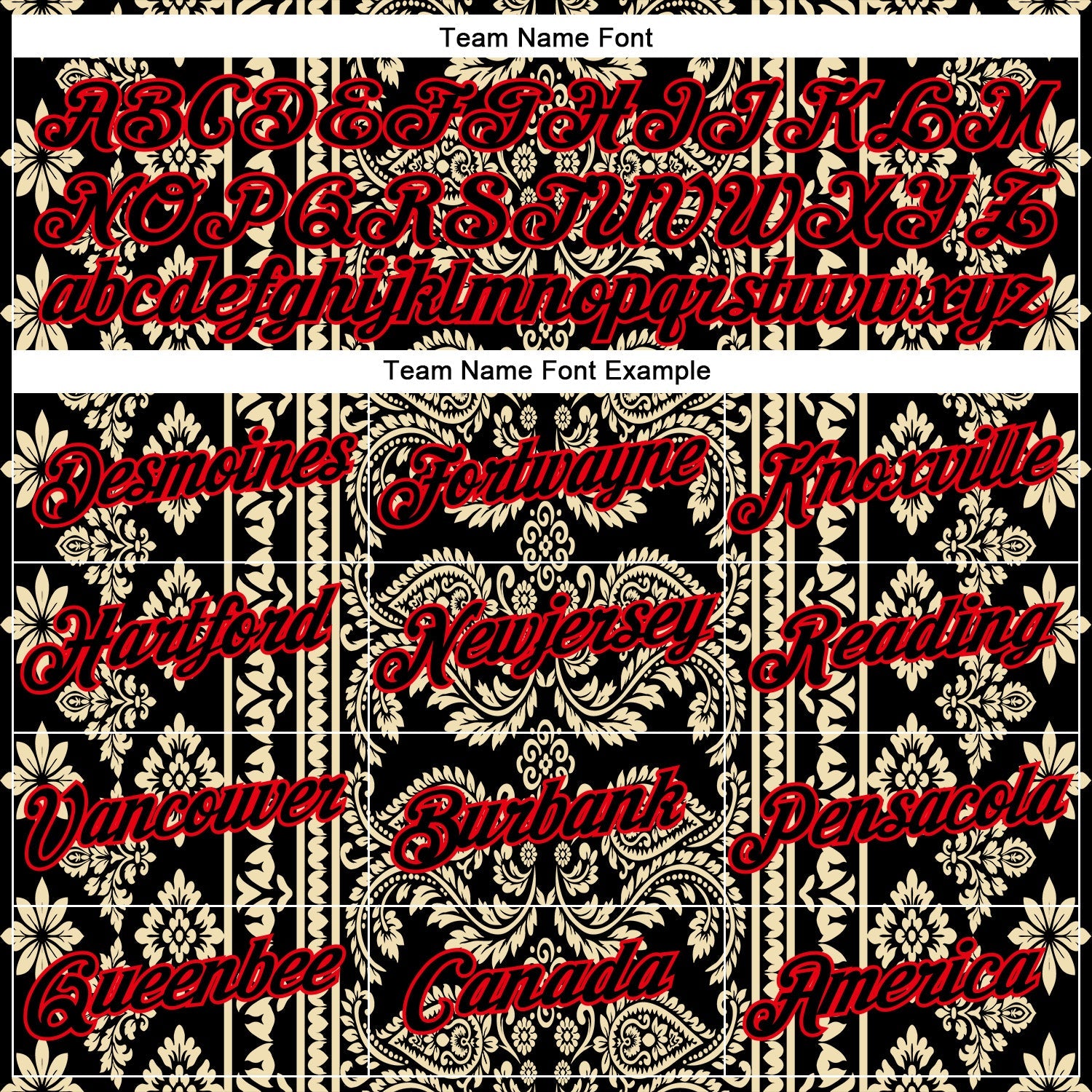 Custom Stitched Black Cream-Fire Red 3D Pattern Design Ethnic Paisley Floral Bandana Sports Pullover Sweatshirt Hoodie