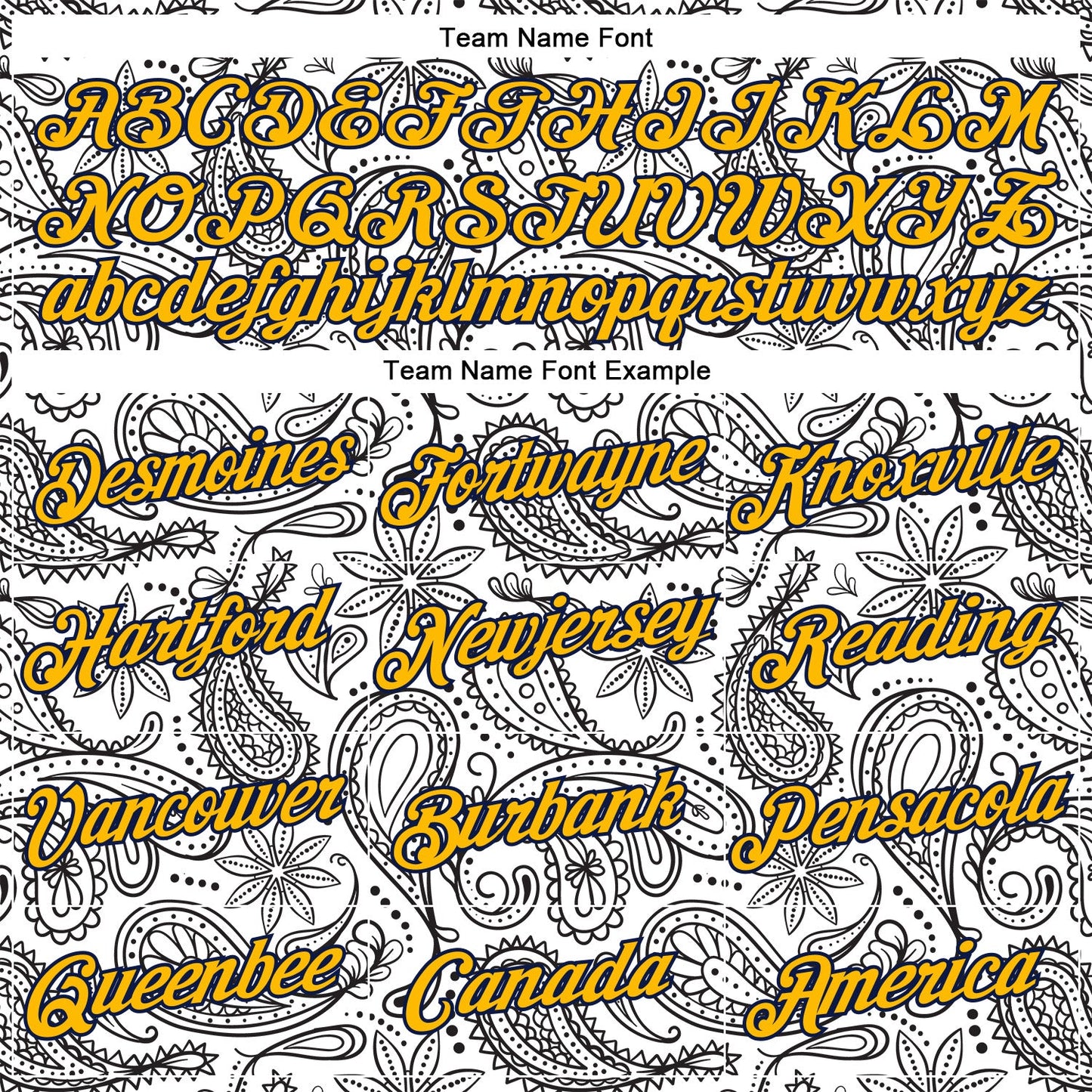 Custom Stitched White Gold-Navy 3D Pattern Design Ethnic Paisley Floral Bandana Sports Pullover Sweatshirt Hoodie