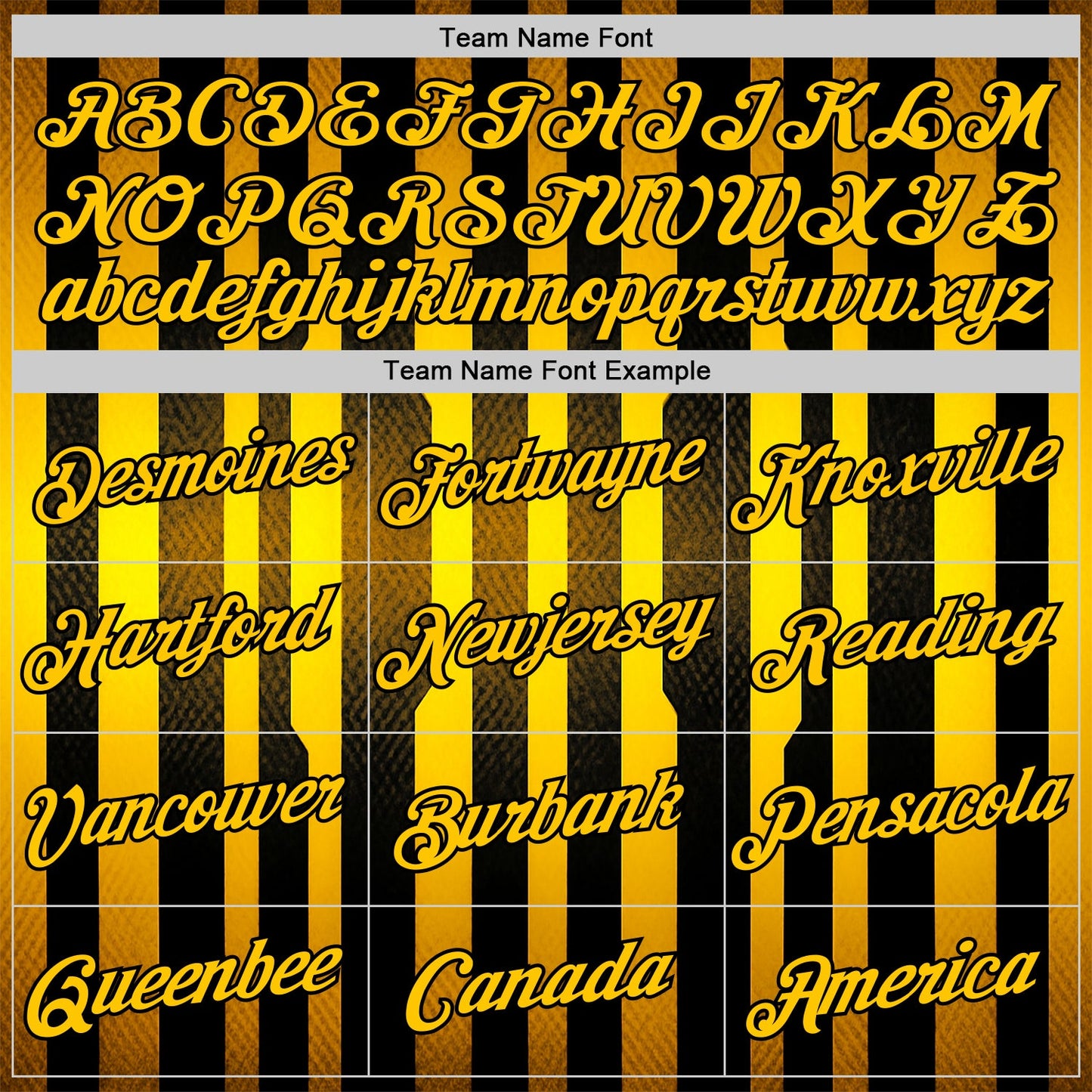 Custom Black Yellow 3D Pattern Design Germany Stripe Sportswear Performance T-Shirt
