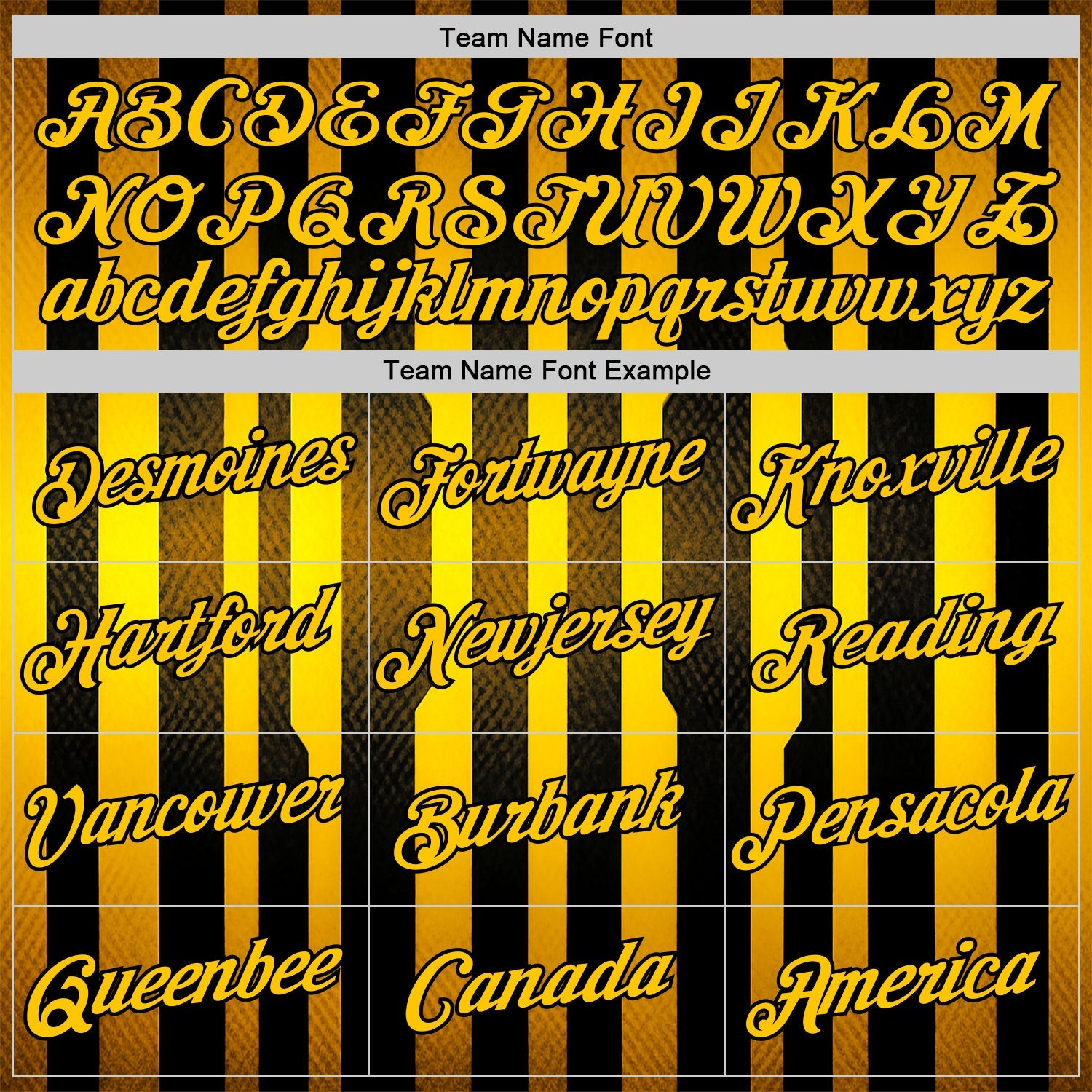 Custom Black Yellow 3D Pattern Design Germany Stripe Sportswear Performance T-Shirt