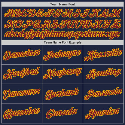 Custom Stitched Navy Crimson-Gold 3D Pattern Design Abstract Brush Stroke Sports Pullover Sweatshirt Hoodie