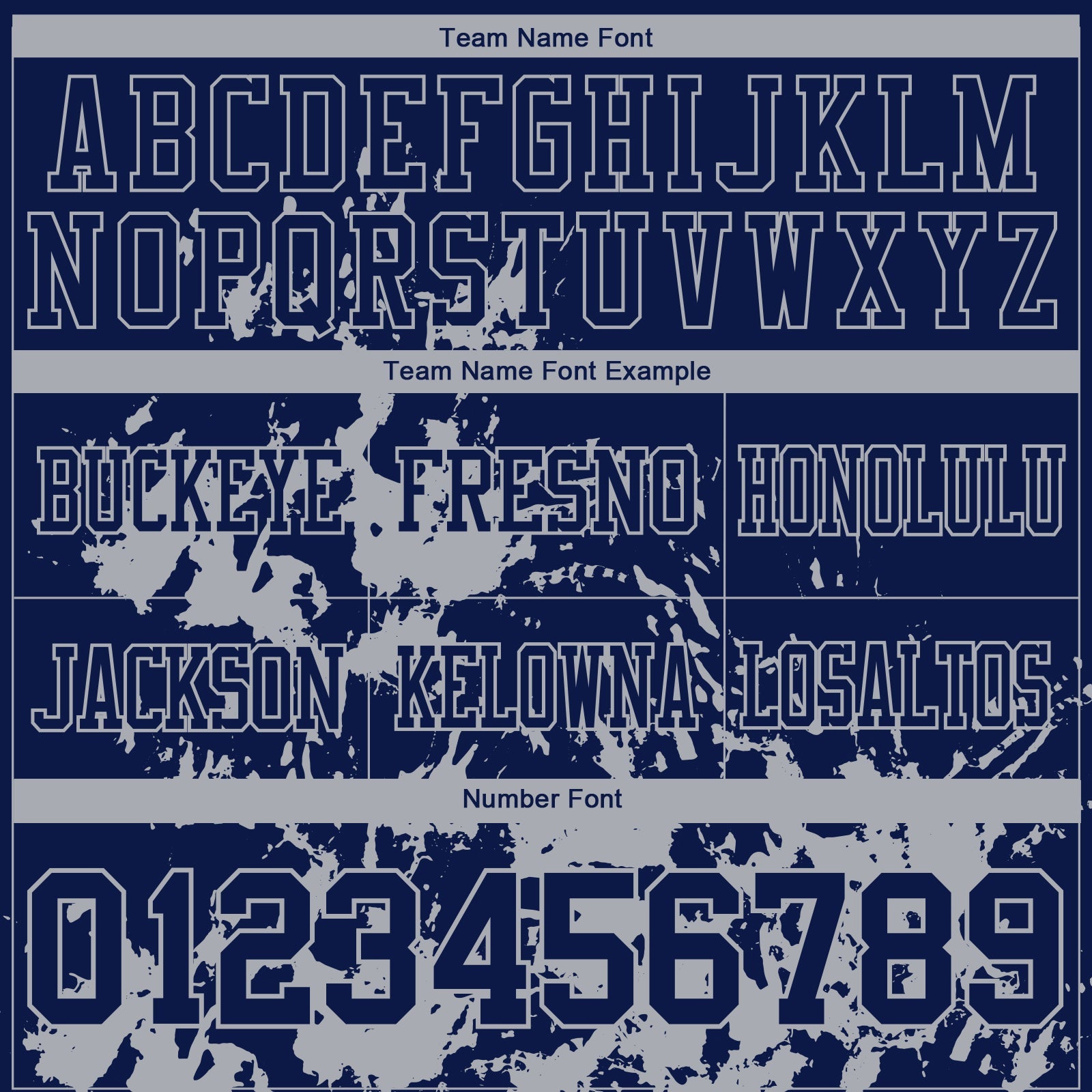 Custom Navy Gray 3D Pattern Splash Authentic Football Jersey