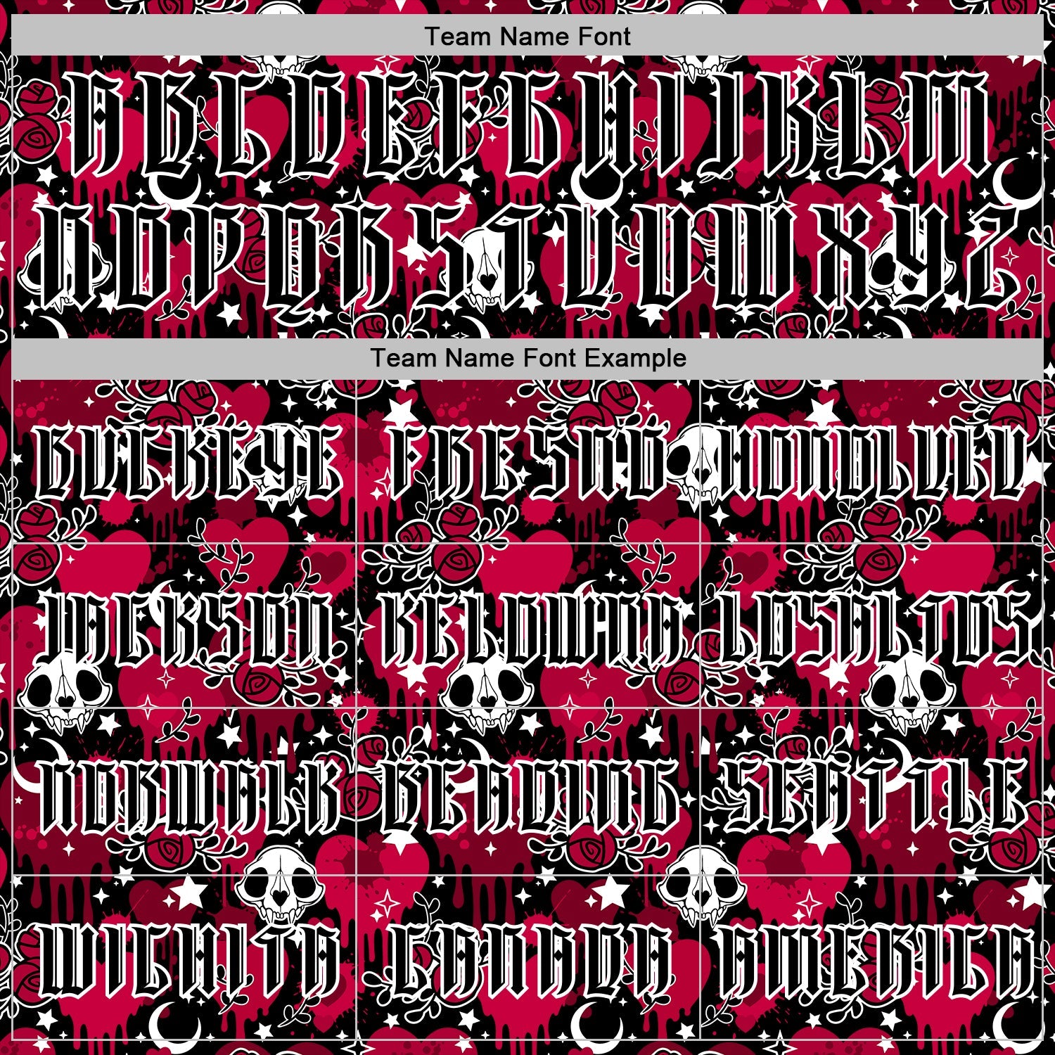 Custom Red Black-White 3D Skull Roses Gothic Splash Hearts Stars Sports Pullover Sweatshirt Hoodie