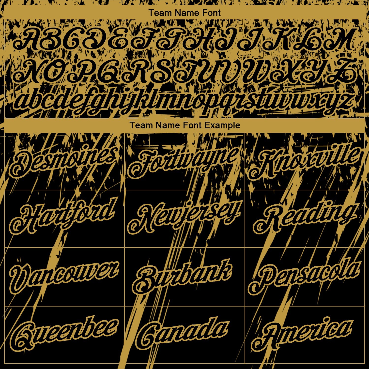 Custom Stitched Black Old Gold 3D Pattern Design Splash Grunge Art Sports Pullover Sweatshirt Hoodie