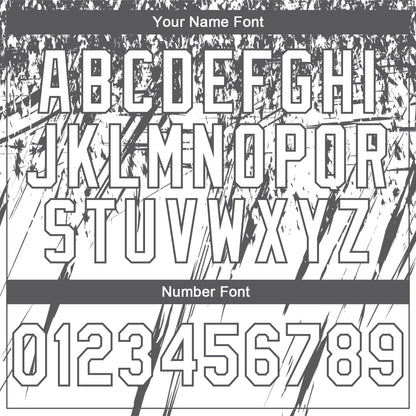 Custom Stitched White Steel Gray 3D Pattern Design Splash Grunge Art Sports Pullover Sweatshirt Hoodie