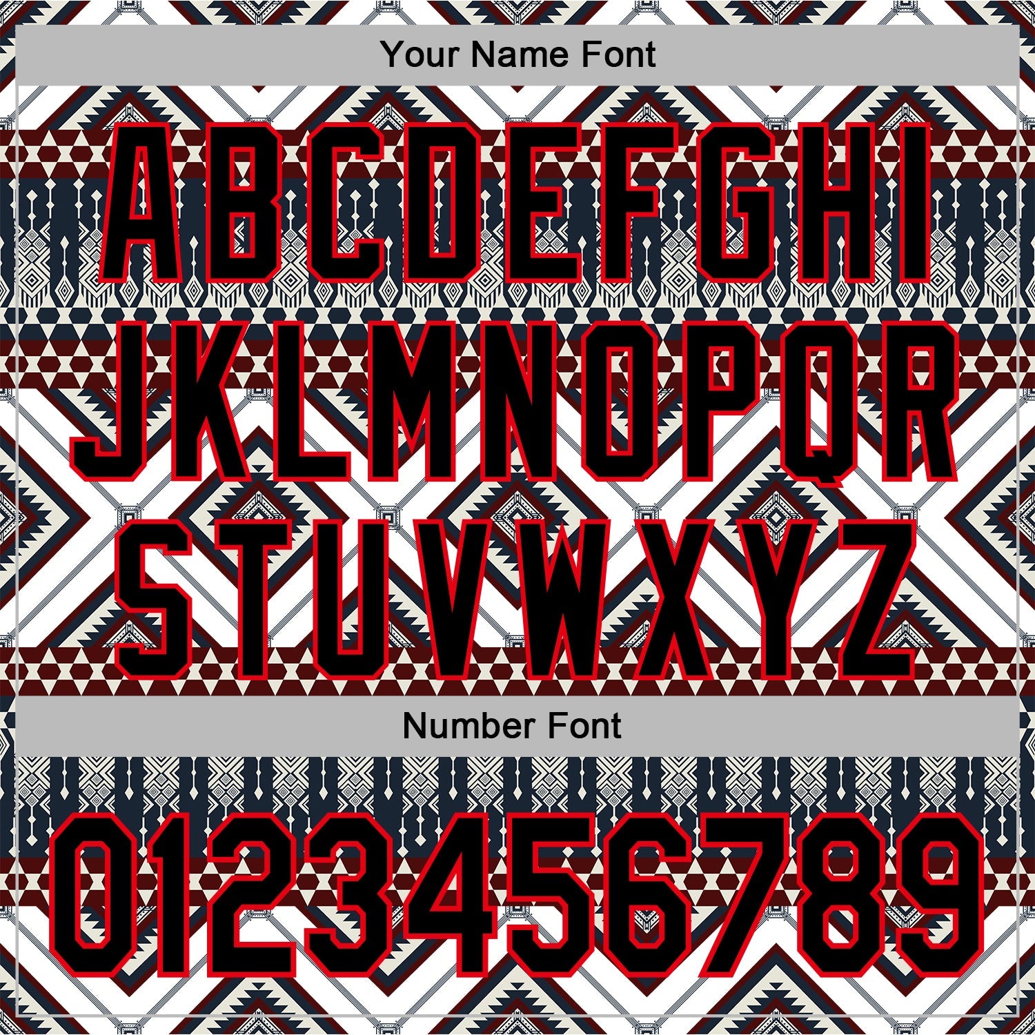 Custom Stitched White Black Gray Blue-Fire Red 3D Mexico Aztec Pattern Sports Pullover Sweatshirt Hoodie