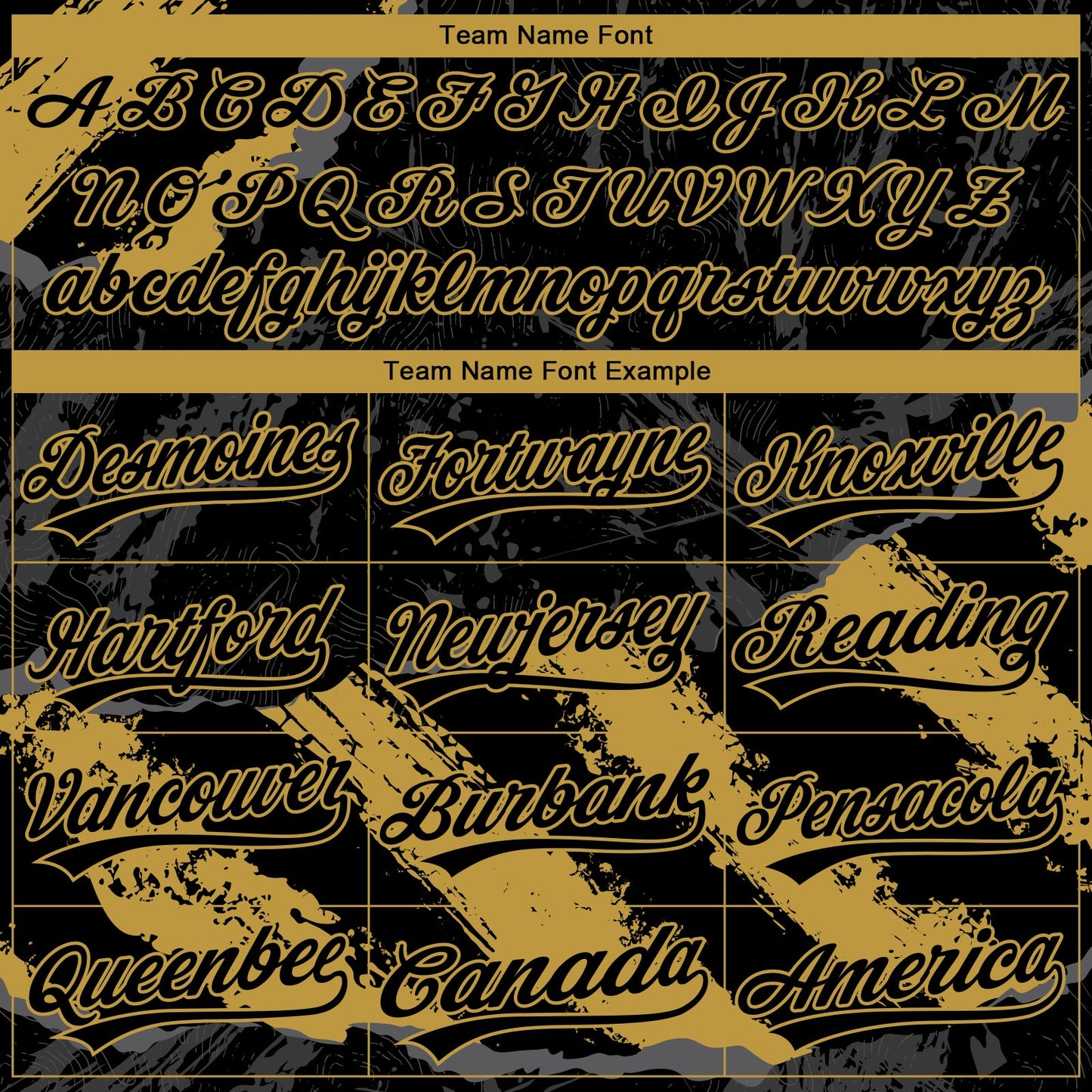 Custom Stitched Black Old Gold-Steel Gray 3D Pattern Design Splash Sports Pullover Sweatshirt Hoodie