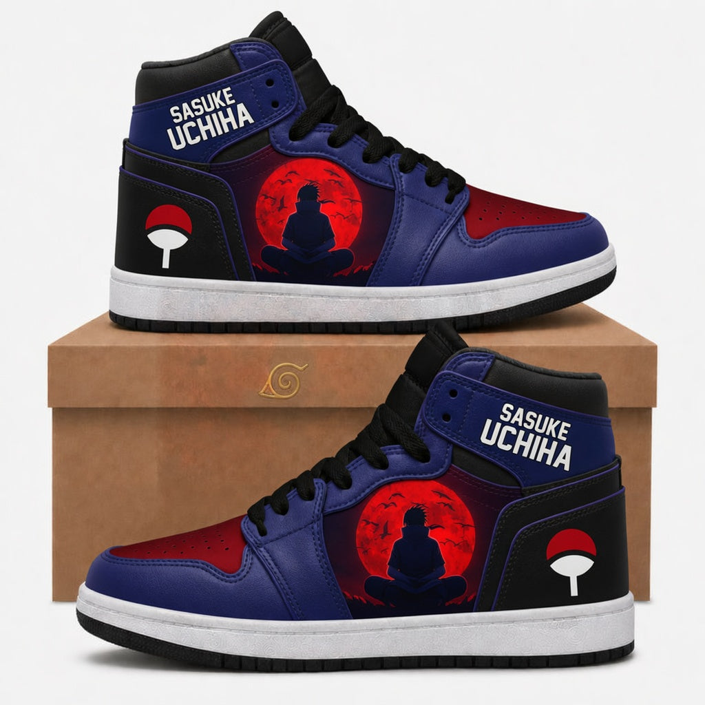 Naruto Sage Mode High Top Sneakers — Naruto Shippuden Inspired Fan Shoes - Custom Fan Apparel Image 9