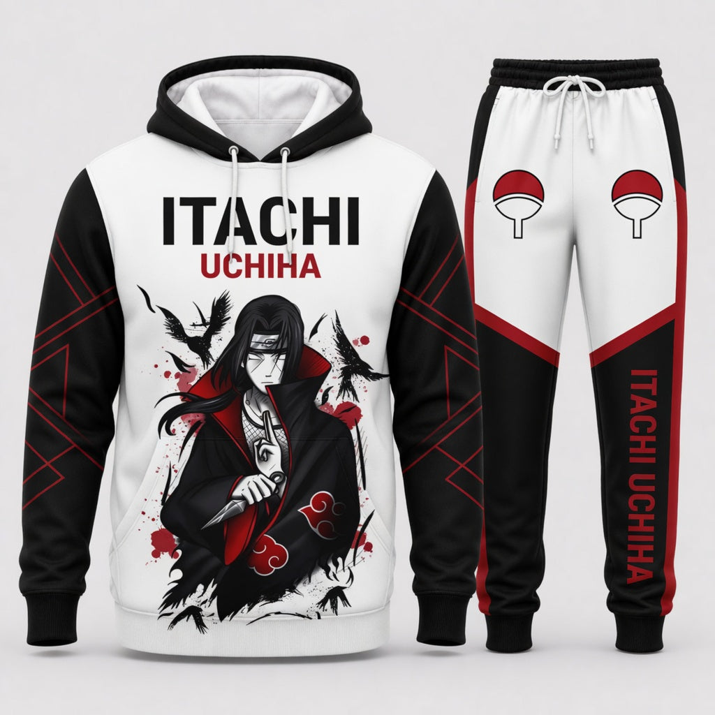 Uzumaki Naruto Hoodie & Sweatpants Tracksuit Set — Naruto Shippuden Inspired - Custom Fan Apparel Image 9