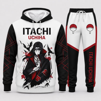 Uzumaki Naruto Hoodie & Sweatpants Tracksuit Set — Naruto Shippuden Inspired - Custom Fan Apparel Image 9