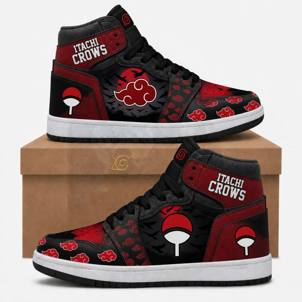 Naruto Sage Mode High Top Sneakers — Naruto Shippuden Inspired Fan Shoes - Custom Fan Apparel Image 6