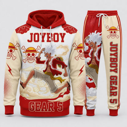 Monster Trio (Luffy, Zoro, Sanji) Hoodie & Sweatpants Tracksuit Set — One Piece Inspired - Custom Fan Apparel Image 10