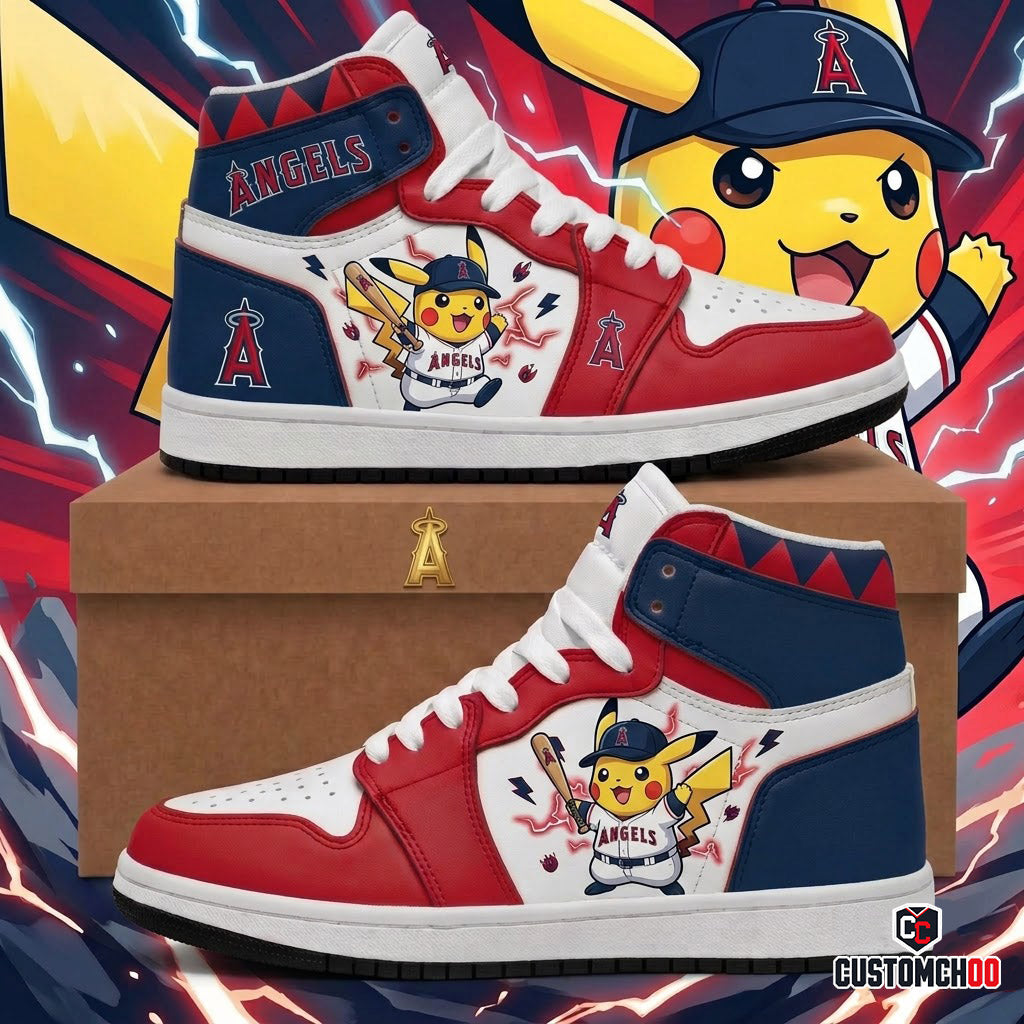 MLB x Pokemon Baseball Fan High Top Sneakers | All 30 Teams Available