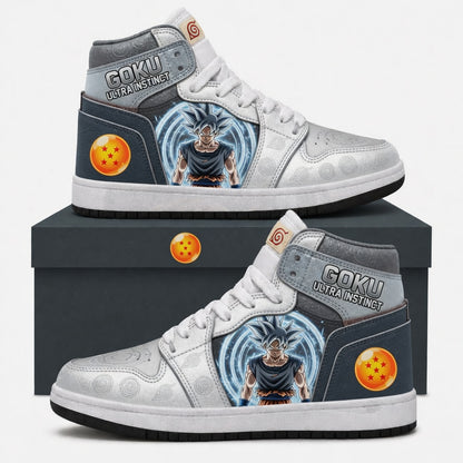 Anime Fan Edition High Top Sneakers — Anime Inspired Inspired Fan Shoes - Custom Fan Apparel Image 1