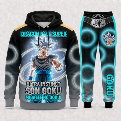 Son Goku Hoodie & Sweatpants Tracksuit Set — Dragon Ball Z Inspired - Custom Fan Apparel Image 7
