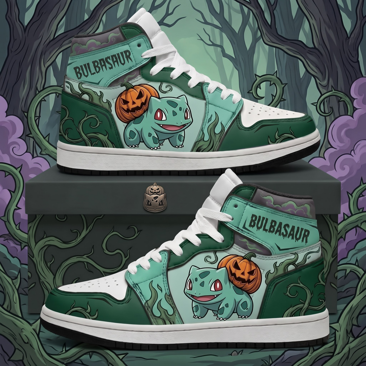 Limited Edition Element Monster Halloween High-Top Sneakers