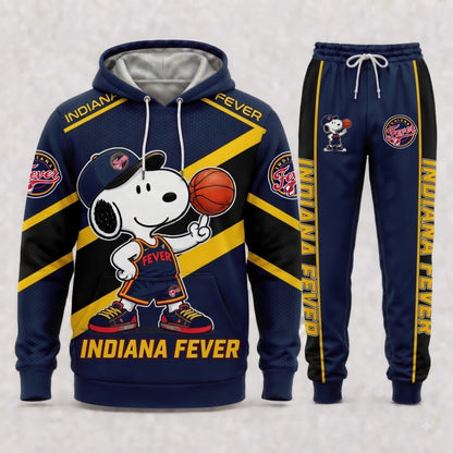 Sport Fan Set — Hoodie & Sweatpants Set | All 15 Teams Available-COMBO GIFTS FOR FAN basketball woman