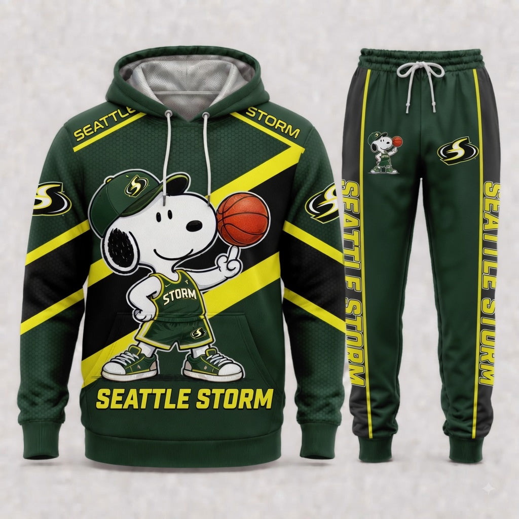 Sport Fan Set — Hoodie & Sweatpants Set | All 15 Teams Available-COMBO GIFTS FOR FAN basketball woman